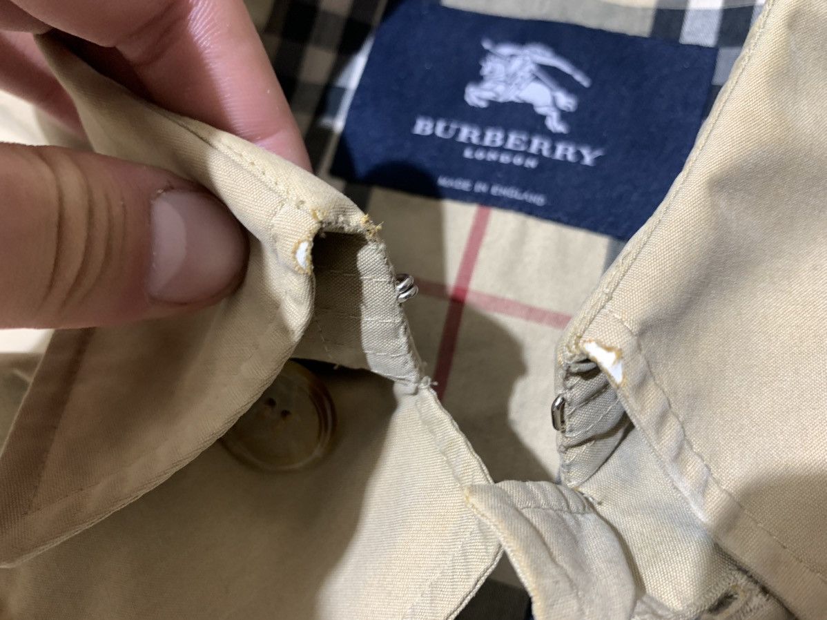 Burberry × Vintage Burberry nova check vintage trench coat 50R Size US L / EU 52-54 / 3 - 12 Thumbnail