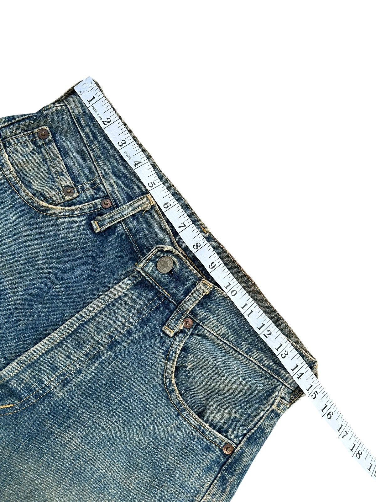 Kapital Vintage Levis Big E Selvedge Rusty Distressed Denim Jeans Size US 29 - 14 Thumbnail