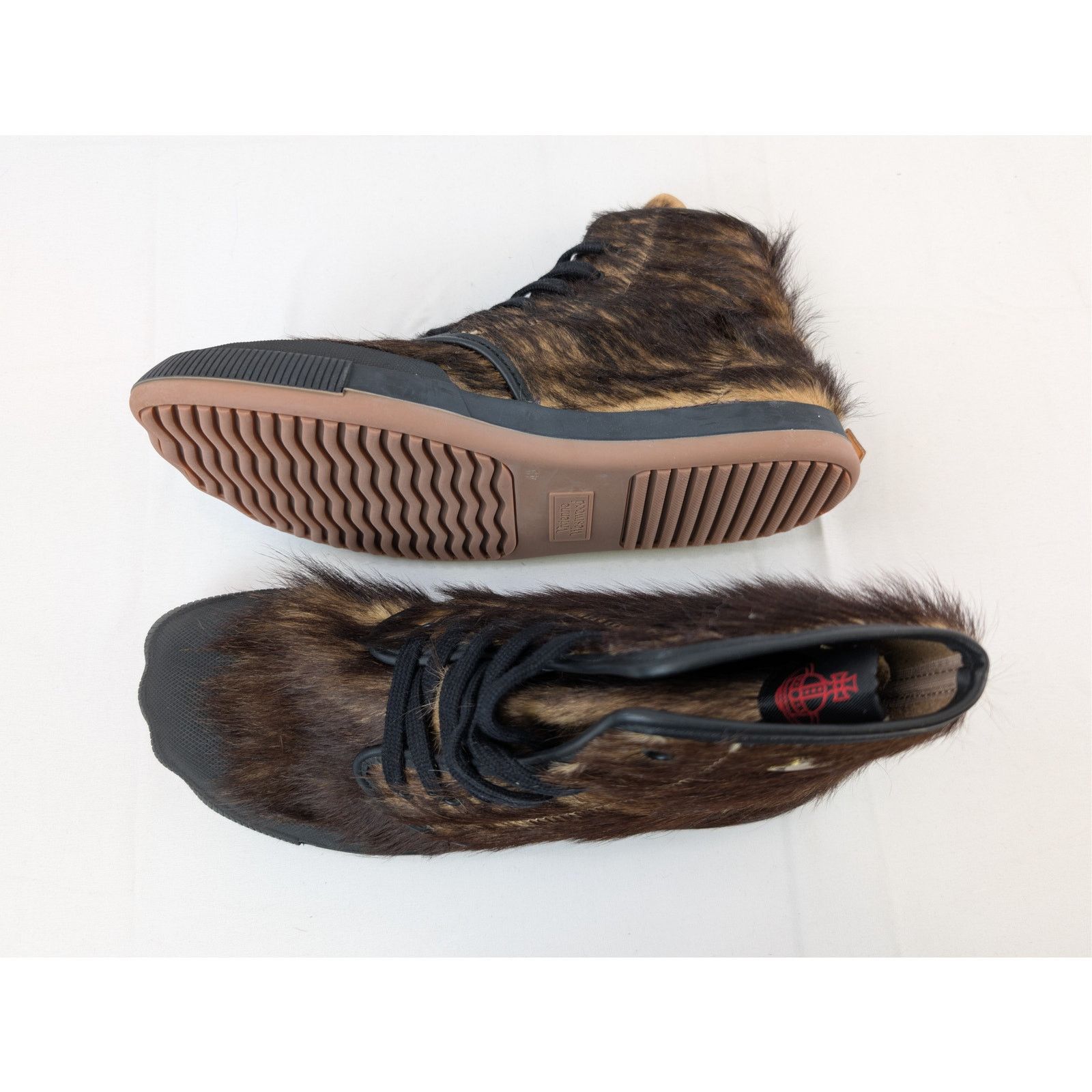 Vivienne Westwood o1rshd1 Animal Gym High Top Sneakers in Brown Size US 10 / EU 43 - 2 Thumbnail
