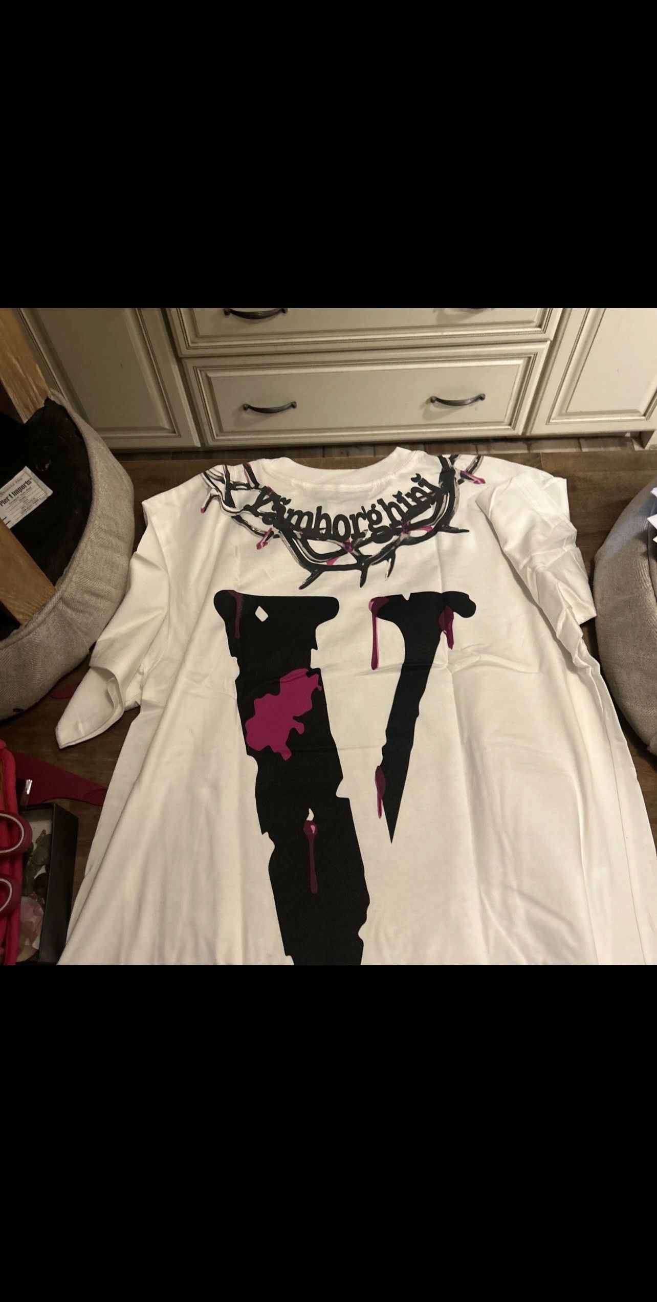 Vlone VLONE Yamborghini White Size US XL / EU 56 / 4 - 4 Thumbnail