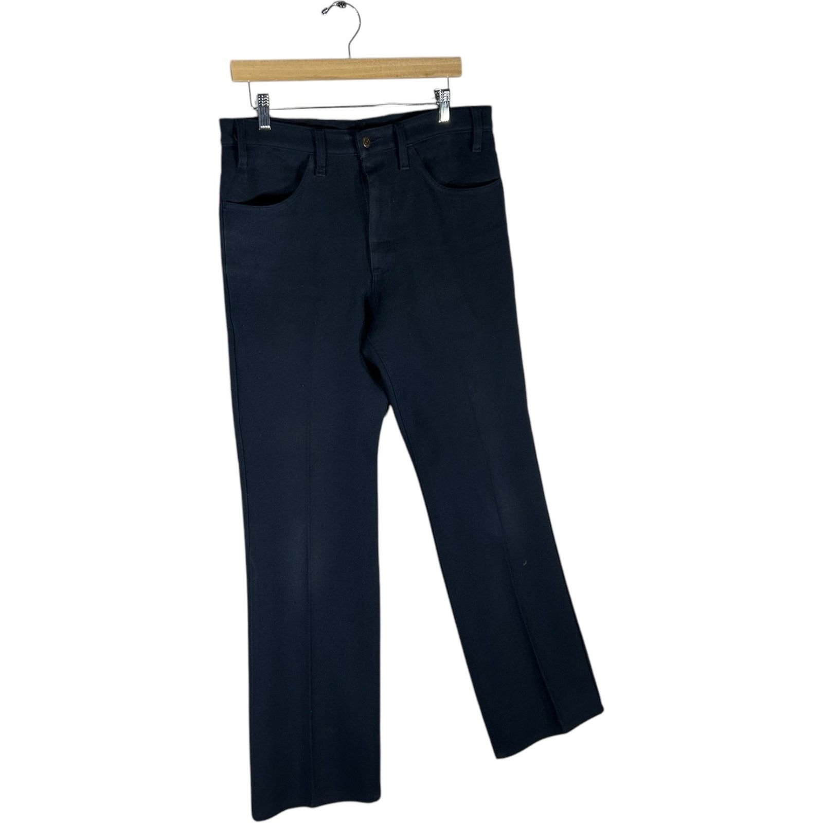 Levi's Vintage Levi's 100% Dacron Polyester Chino Pants 34x34 Size US 34 / EU 50 - 4 Thumbnail