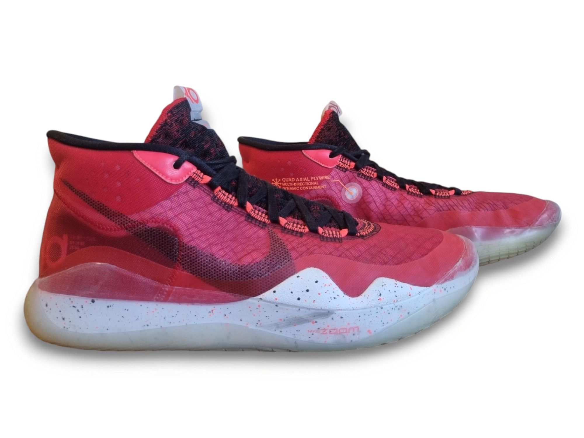 Nike Nike Zoom KD 12 University Red Size US 12 / EU 45 - 1 Thumbnail