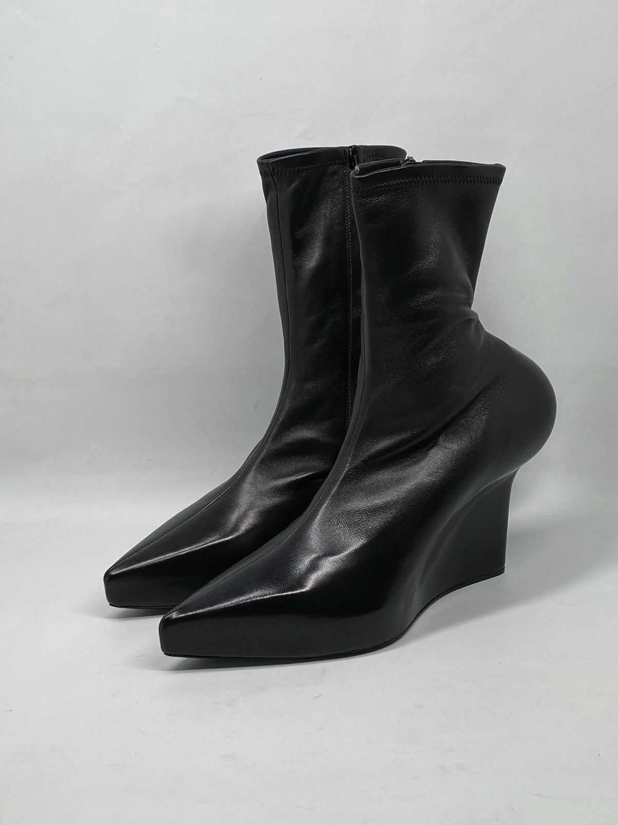 Givenchy Givenchy Leather Wedge booties size 37 Size US 7 / IT 37 - 5 Thumbnail