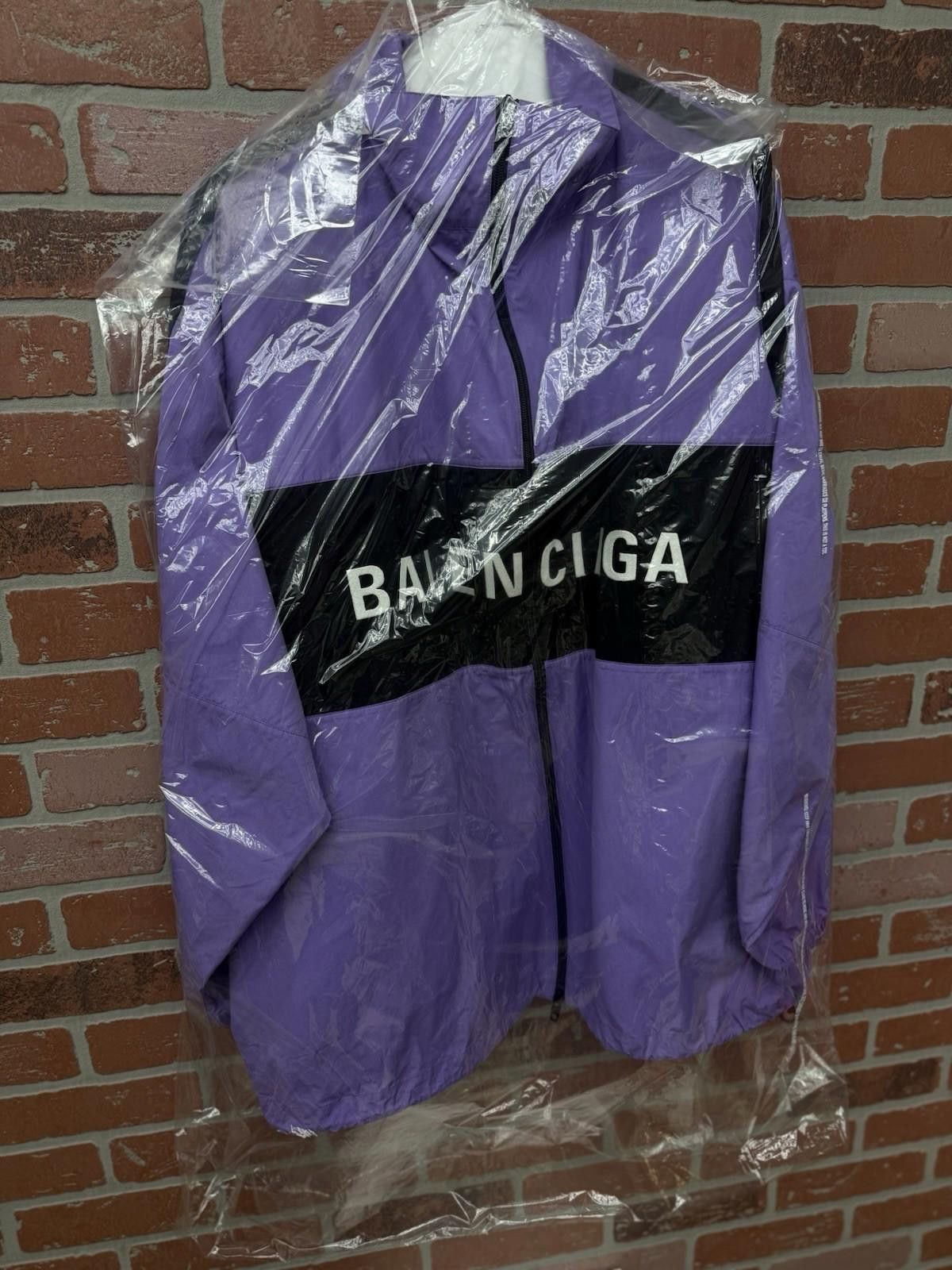 Balenciaga Balenciaga Track Jacket - Purple Size 34 $1250 Retail Size US XL / EU 56 / 4 - 5 Thumbnail