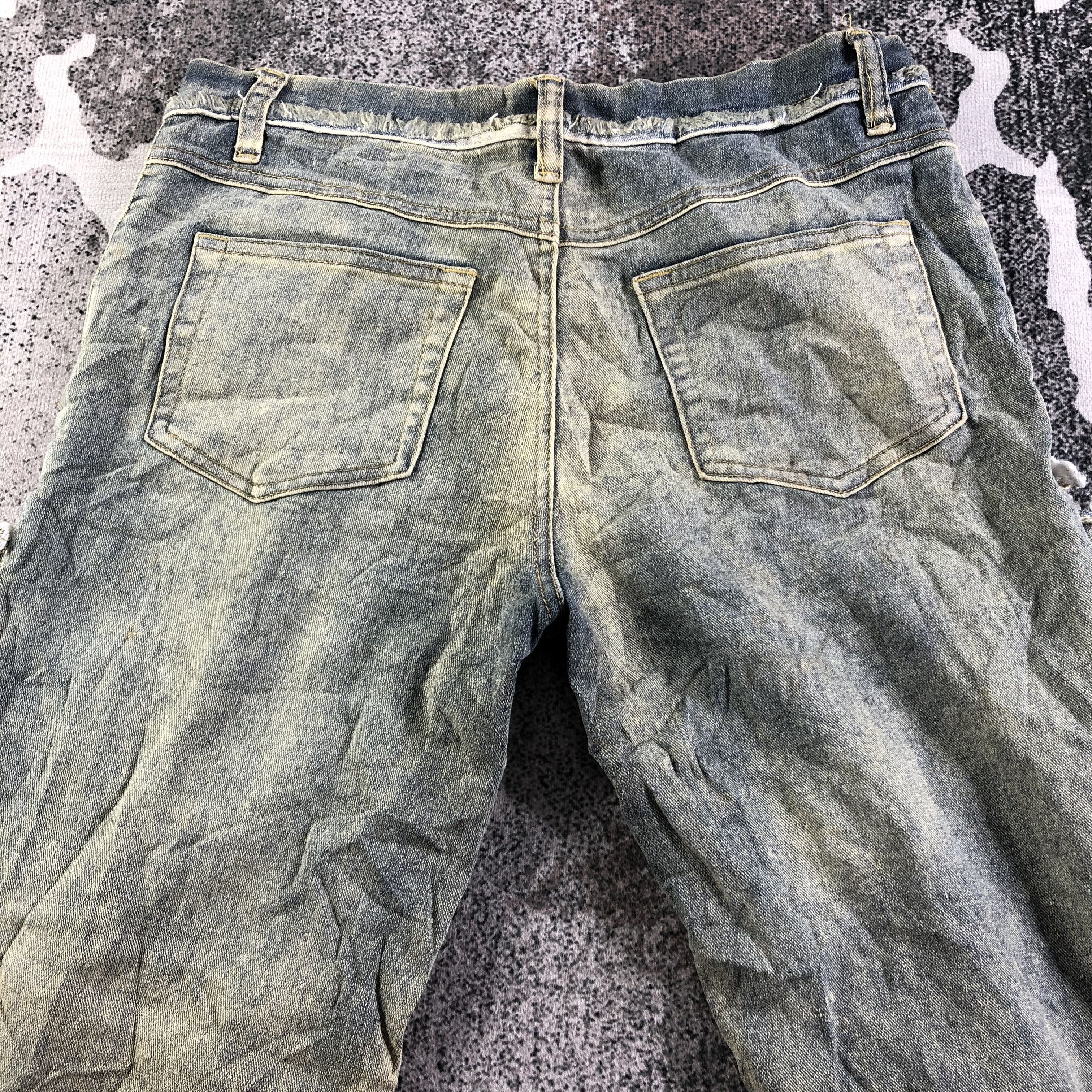 If Six Was Nine Japanese Flared Jeans Bootcut Denim KJ3097 Size US 28 / EU 44 - 4 Thumbnail