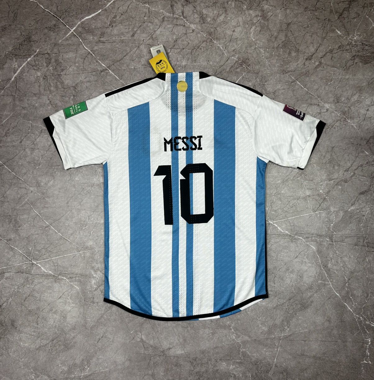 Adidas Adidas Argentina 2022 Messi Home Jersey Player Version Size US L / EU 52-54 / 3 - 2 Thumbnail