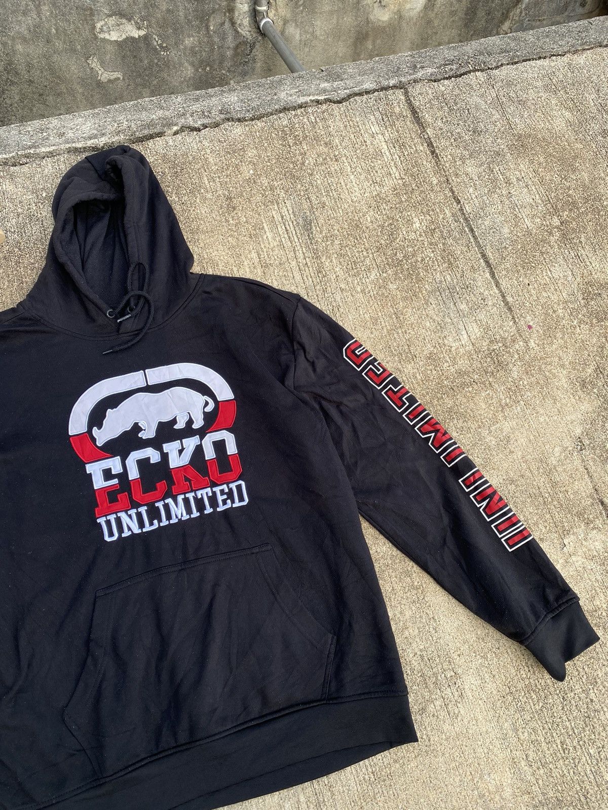 🔥 Rare 🔥 Vintage Y2K Big Logo Ecko Hoodie