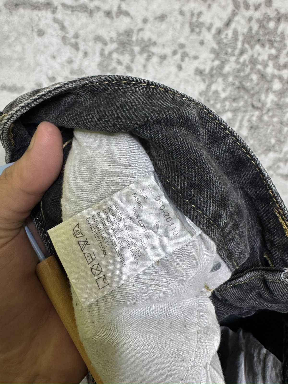 semanticdesign Vintage Semantic Design Flare Washed Denim Zipper Jeans Size US 32 / EU 48 - 16 Thumbnail