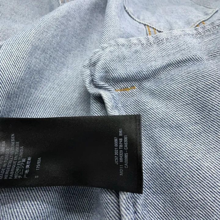 Balenciaga Balenciaga Logo Relaxed Denim Jacket for All 0079-2507 Size US S / EU 44-46 / 1 - 5 Thumbnail