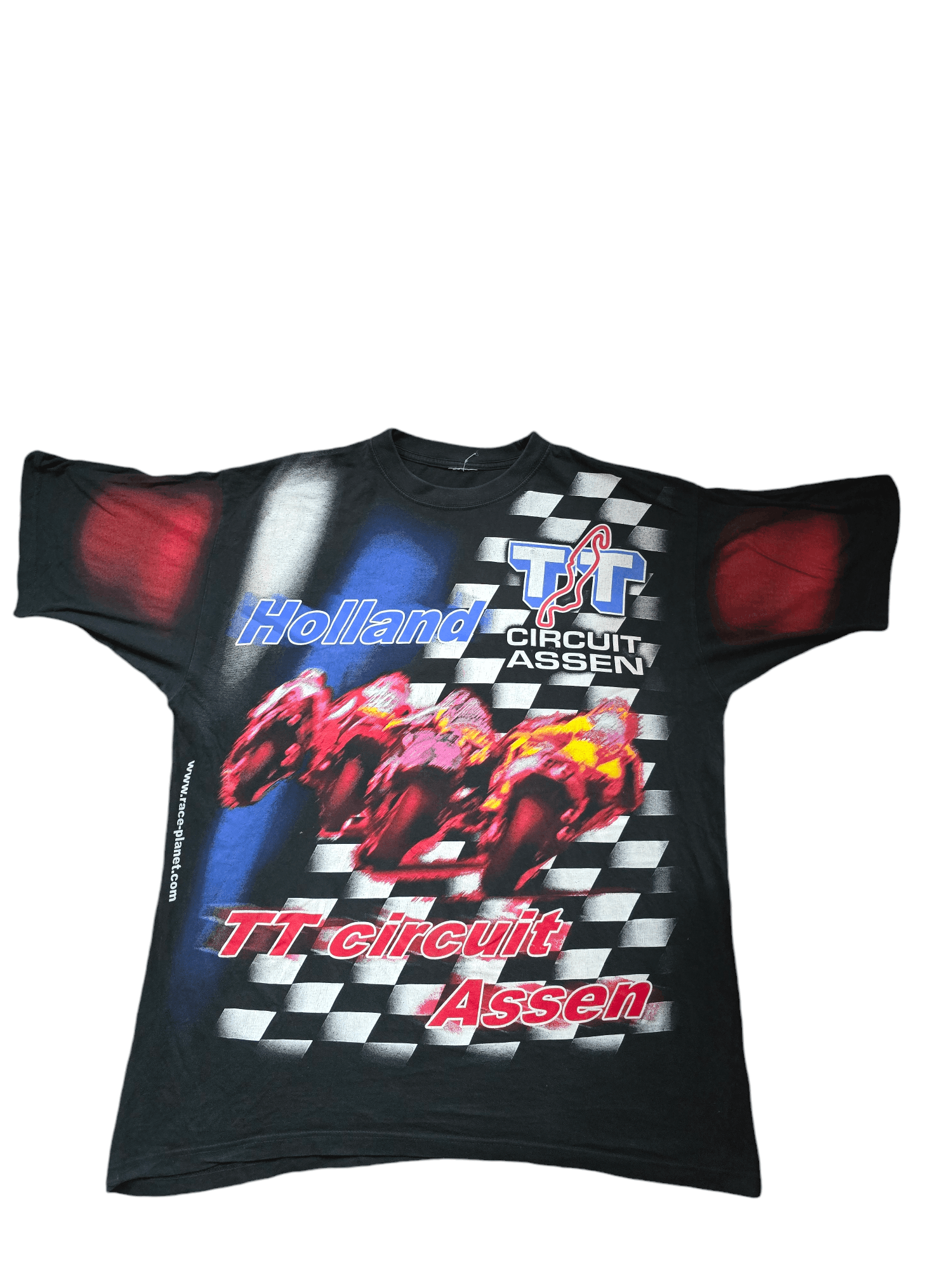 Vintage Vintage Racing T-shirt Size US XL / EU 56 / 4 - 2 Thumbnail