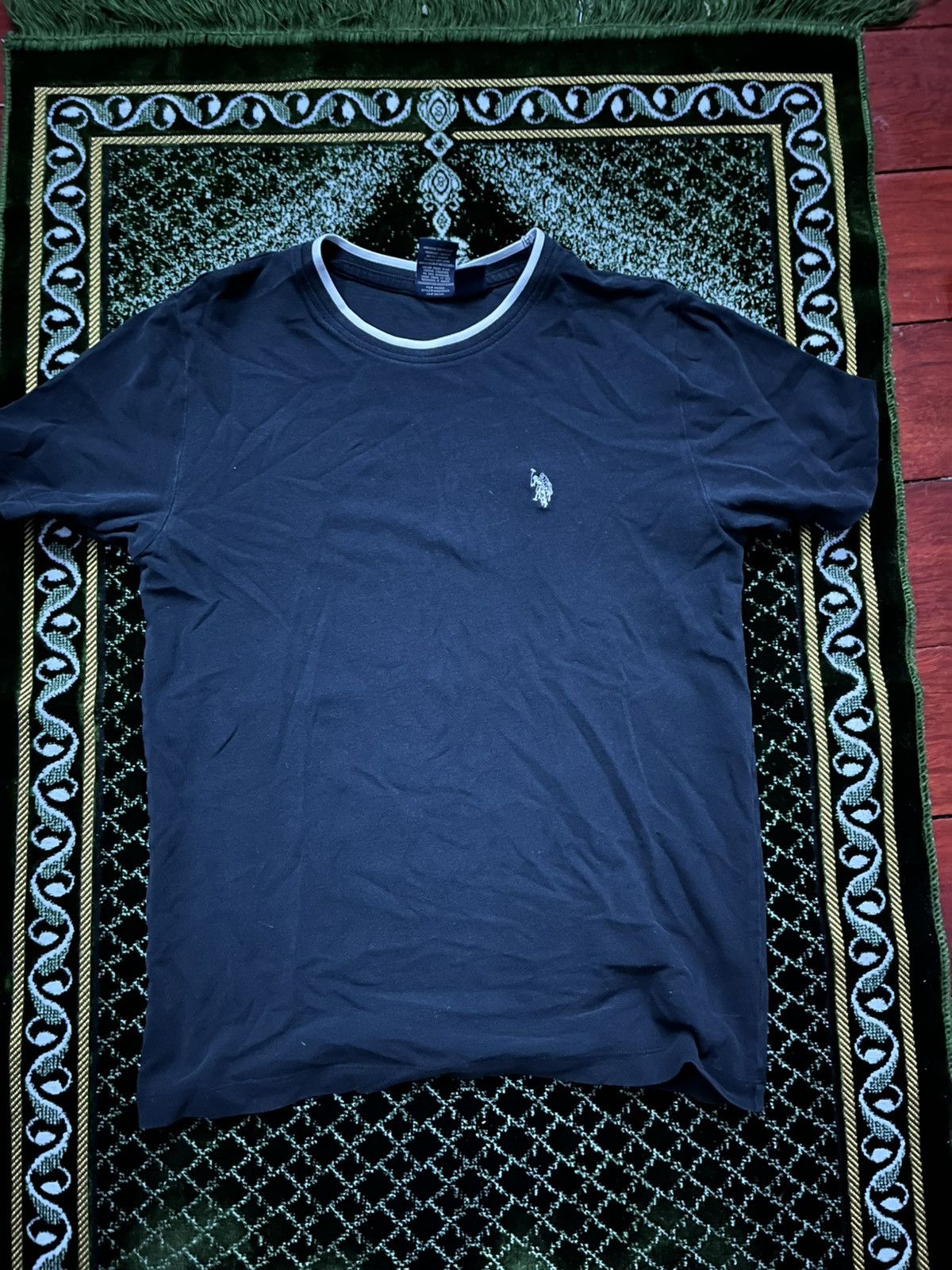 U.S. Polo Assn. US POLO ASSN Varsity T Shirt Size US S / EU 44-46 / 1 - 1 Thumbnail
