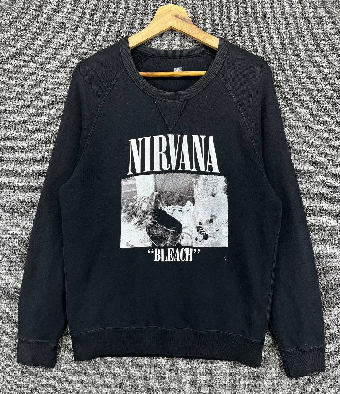 Band Tees Nirvana Kurt Coabin Punk Rock Band Tees Rare Sweatshirt Size US L / EU 52-54 / 3 - 1 Thumbnail