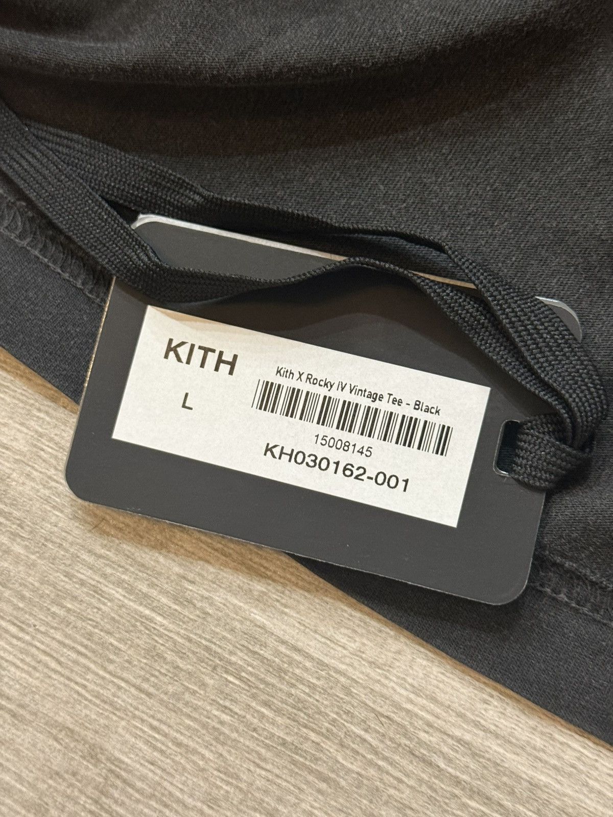 Kith Men's KITH For Rocky IV Vintage Tee Black T-Shirt Size Large Size US L / EU 52-54 / 3 - 3 Thumbnail