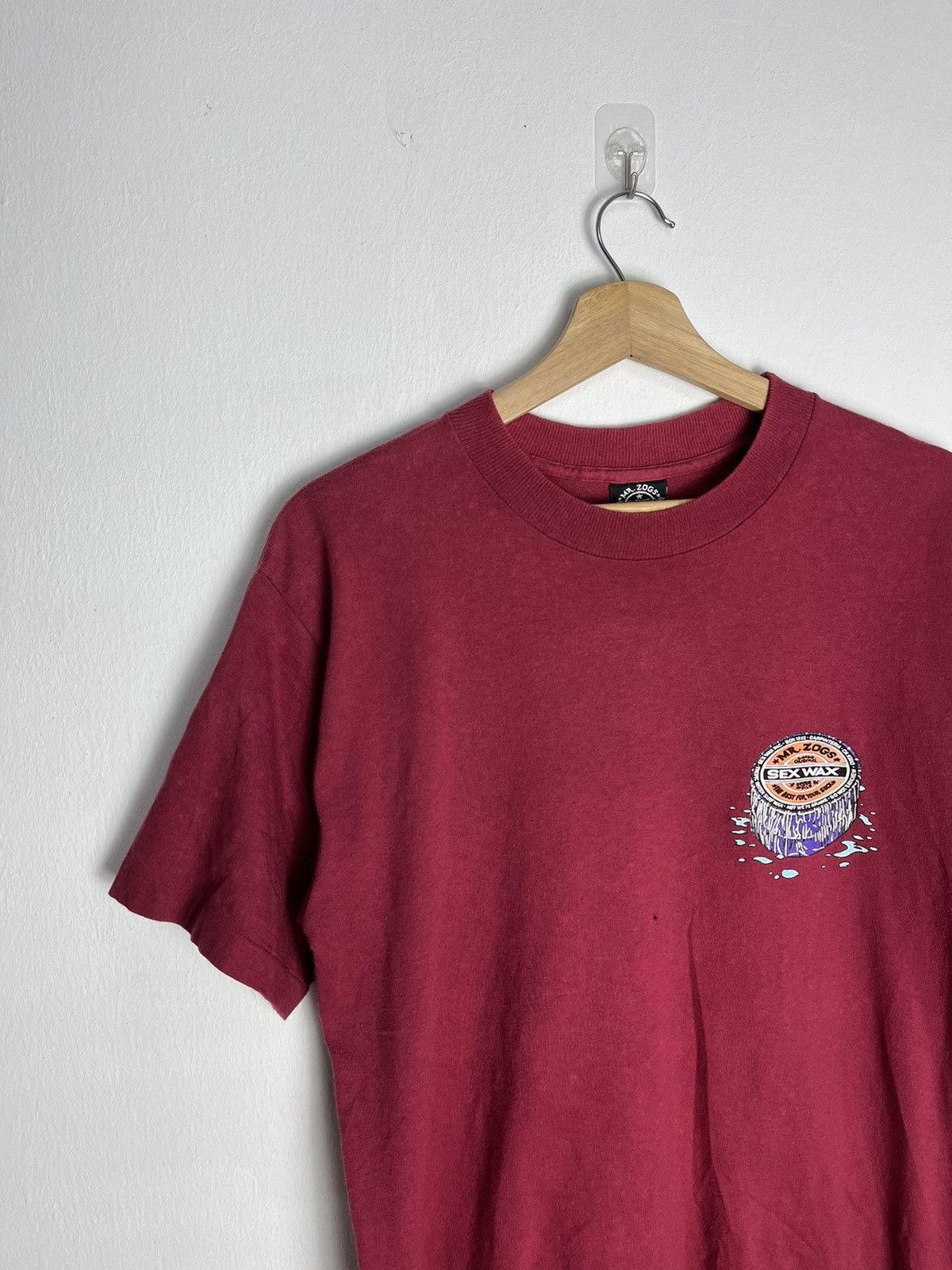 Thrasher 90s Vintage Sex Wax Mr. Zogs Surfwax Tshirt Surfwear Skater Size US M / EU 48-50 / 2 - 4 Thumbnail