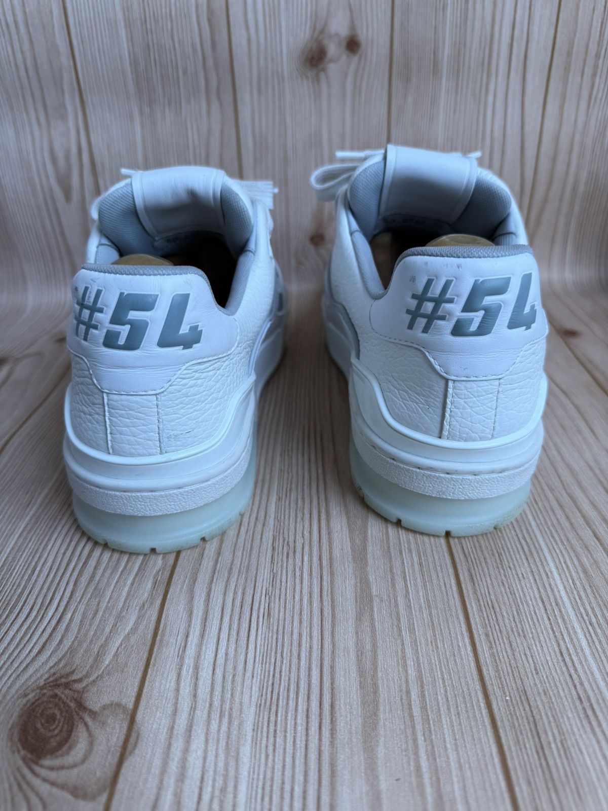 Louis Vuitton White/gray trainers Size US 7 / EU 40 - 20 Thumbnail