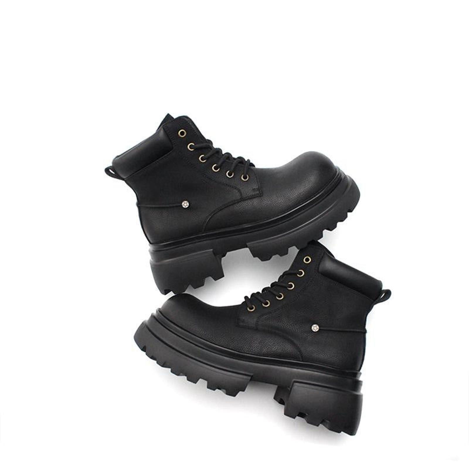 Japanese Brand Chunky Platform Combat Boots Size US 8 / EU 41 - 2 Thumbnail
