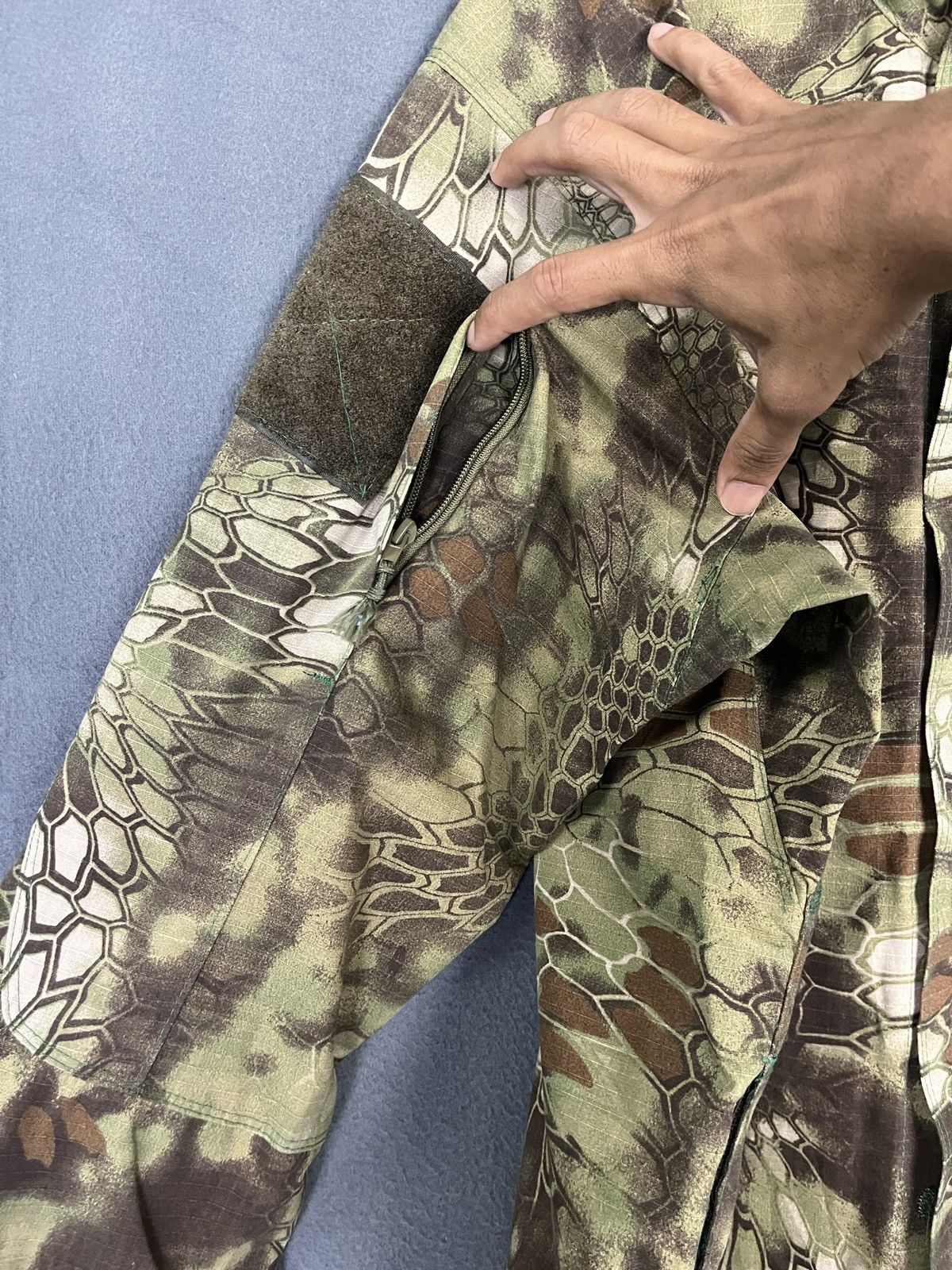 Vintage Camo Mossy Oak Style Hunting Jacket Size US XL / EU 56 / 4 - 6 Thumbnail
