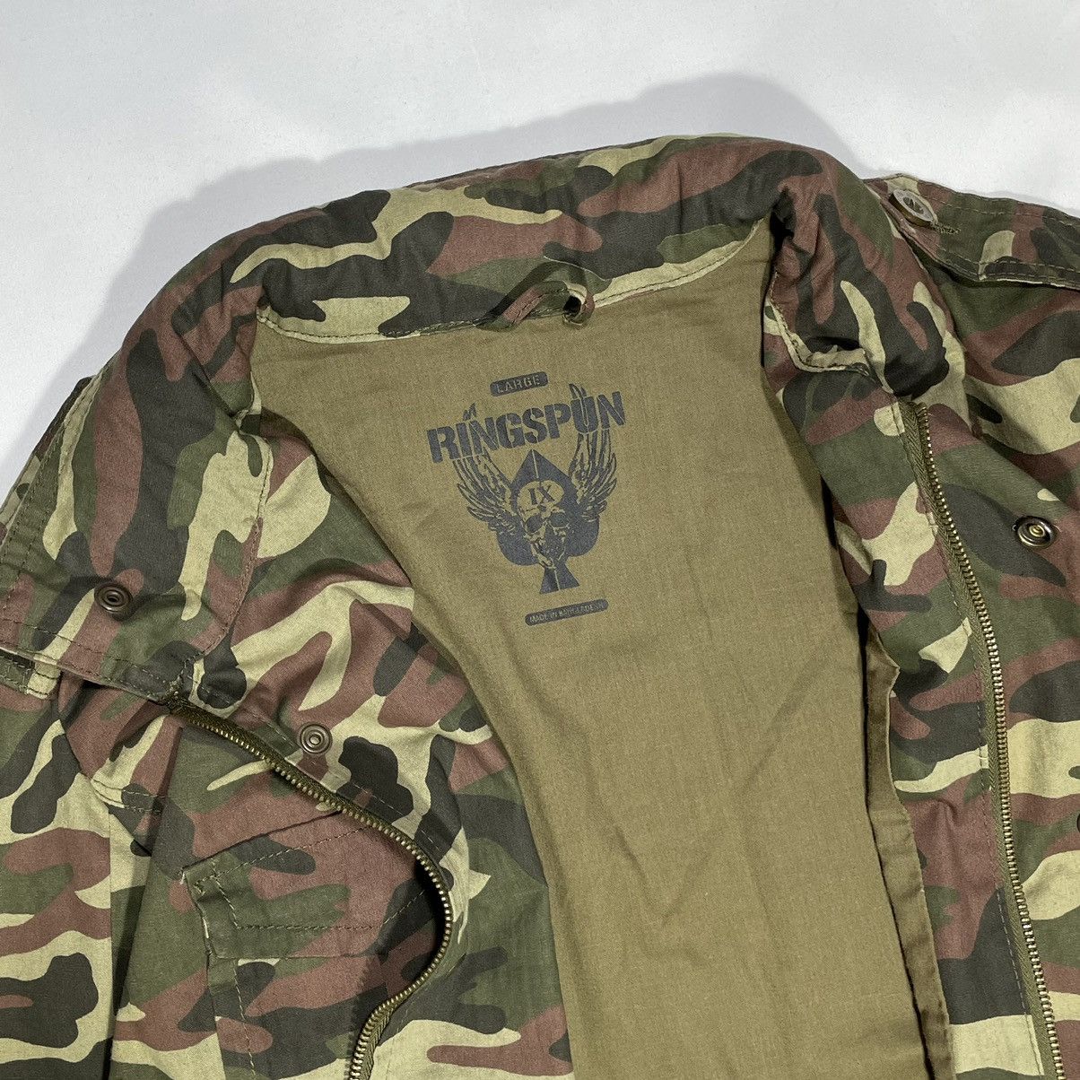 Ringspun Ringspun military fashion japan camo jacket special edition Size US L / EU 52-54 / 3 - 8 Thumbnail