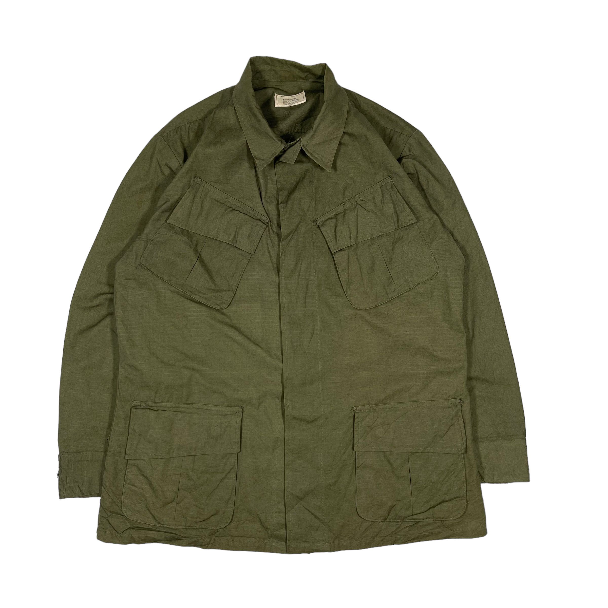 Vintage 1950s World War Tactical Olive Army Jacket