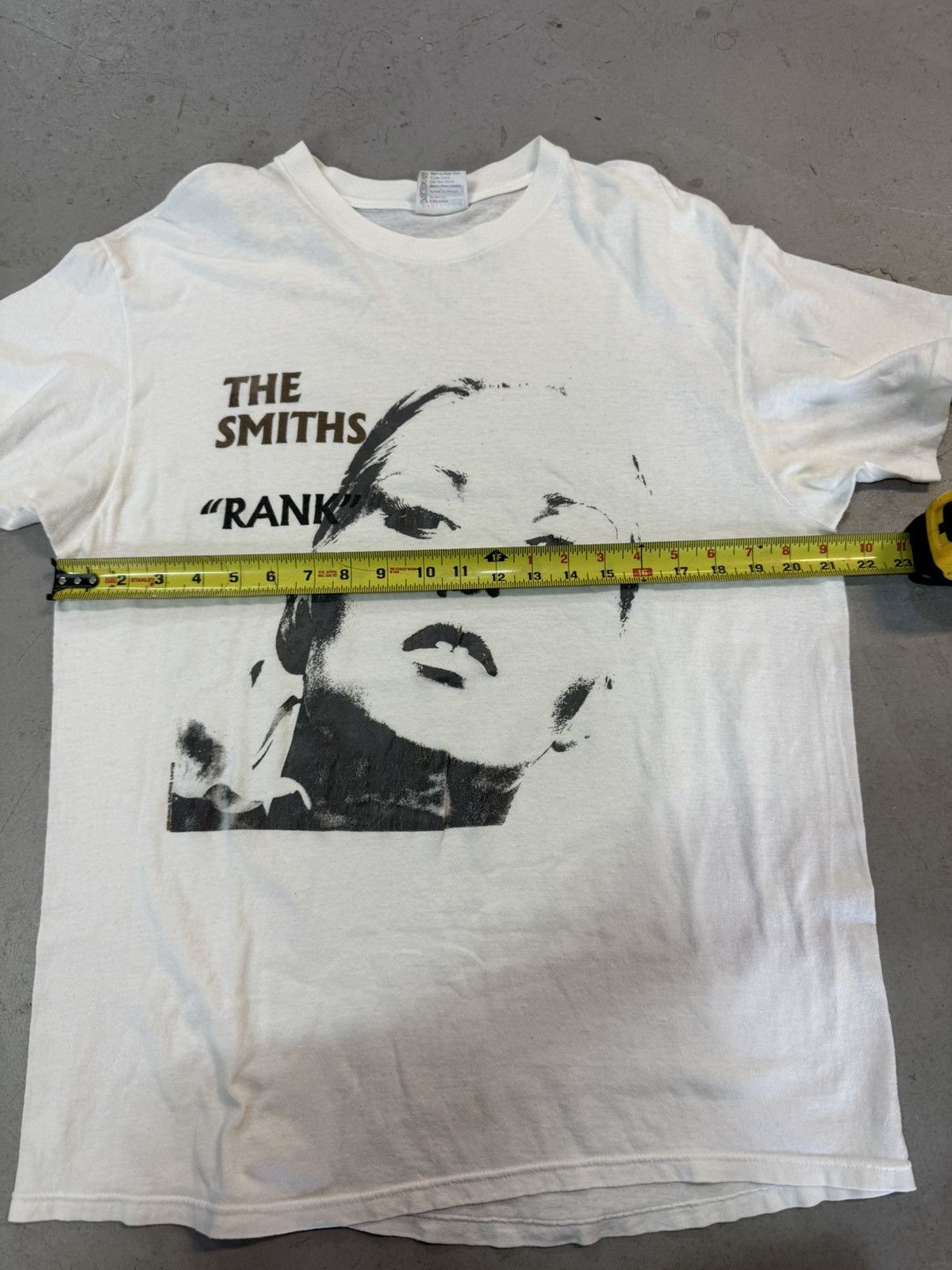 Vintage Vintage 80s The Smiths “Rank” Morrissey Rare Band T-Shirt Size US XL / EU 56 / 4 - 8 Thumbnail