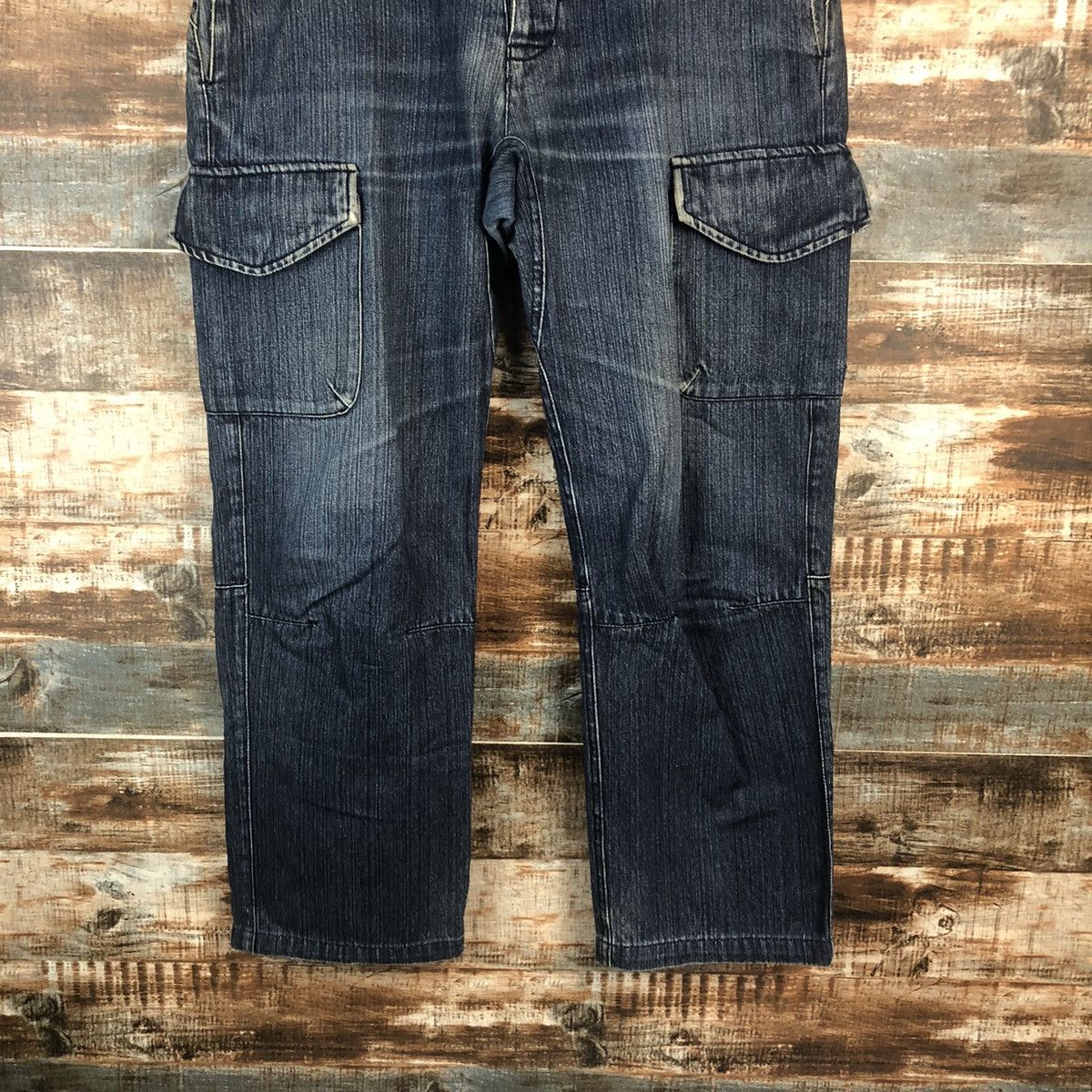 Columbia DL Columbia Blue Cargo Multipocket Pants #C306 Size US 34 / EU 50 - 3 Thumbnail