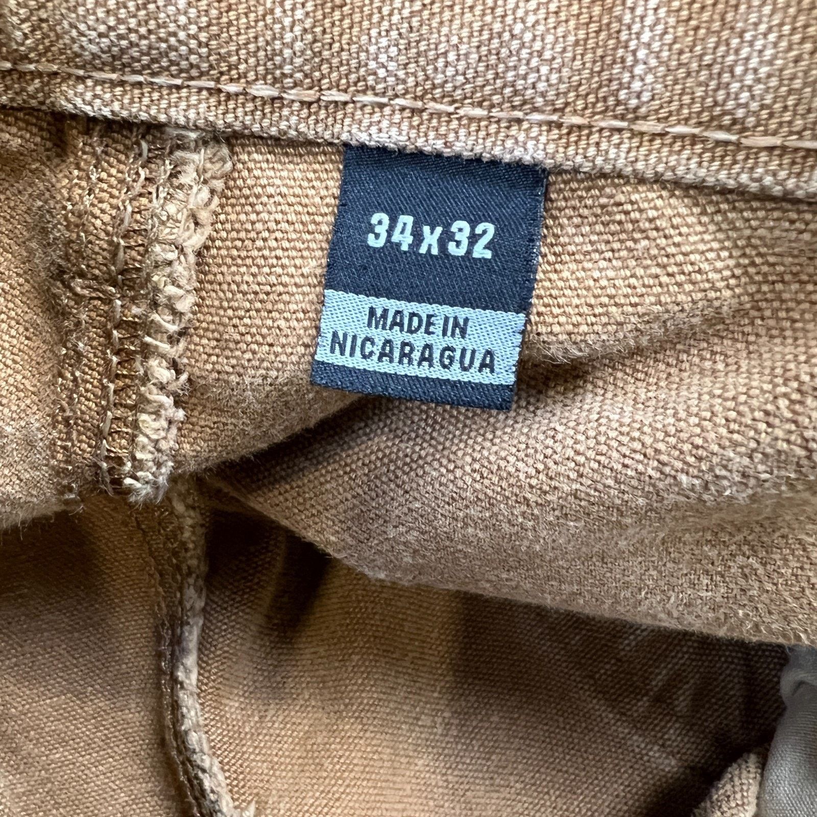 Carhartt Carhartt Pants 34x32 Carpenter Thrashed Workwear Hammer Loop Size US 34 / EU 50 - 13 Thumbnail