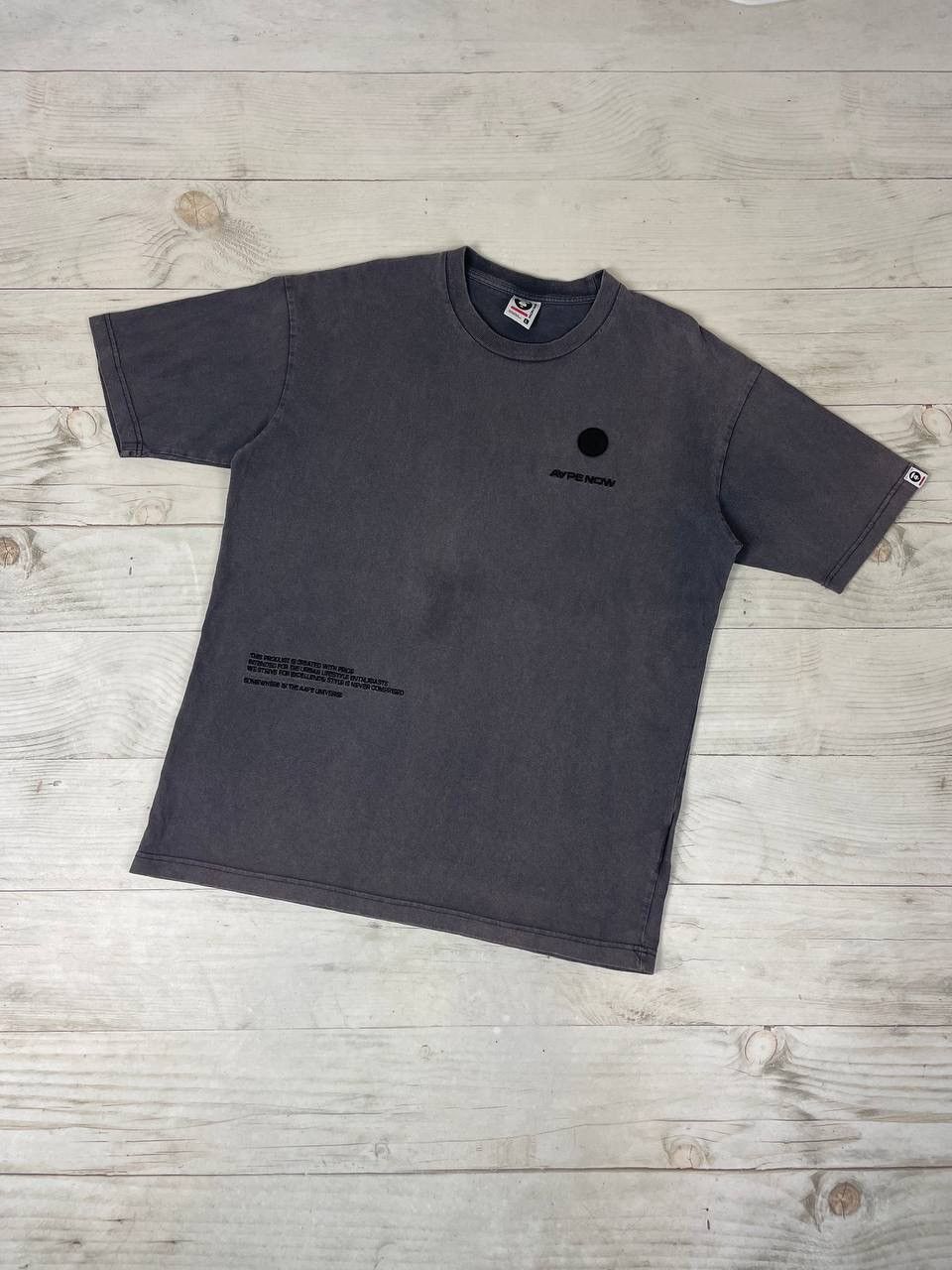 Aape Aape By A Bathing Ape T Shirt Faded Distrissed Y2K Size US L / EU 52-54 / 3 - 1 Thumbnail