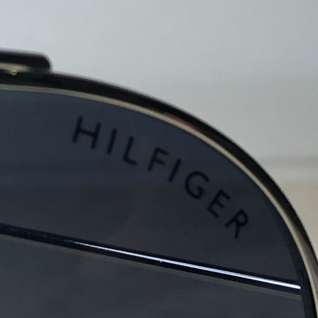 Tommy Hilfiger Tommy Hilfiger Silver & Black Round Aviator Sunglasses Size ONE SIZE - 4 Thumbnail