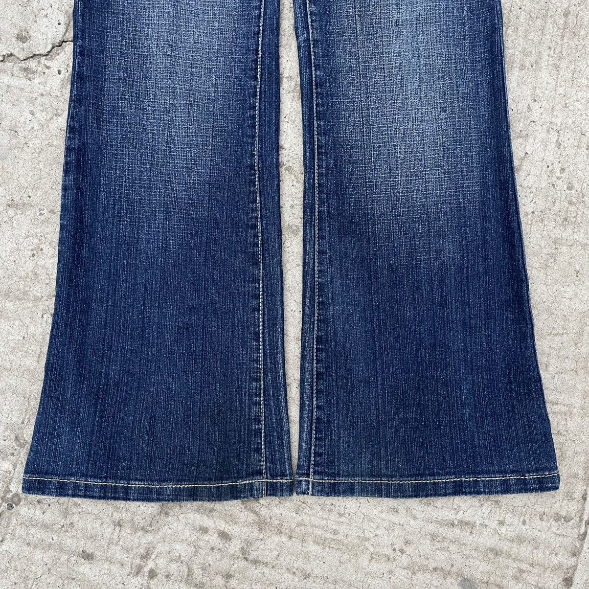 Vision Streetwear Vintage Women’s Flared Jeans Grase Size 42 Y2K 00s USA Size 28" / US 6 / IT 42 - 5 Thumbnail