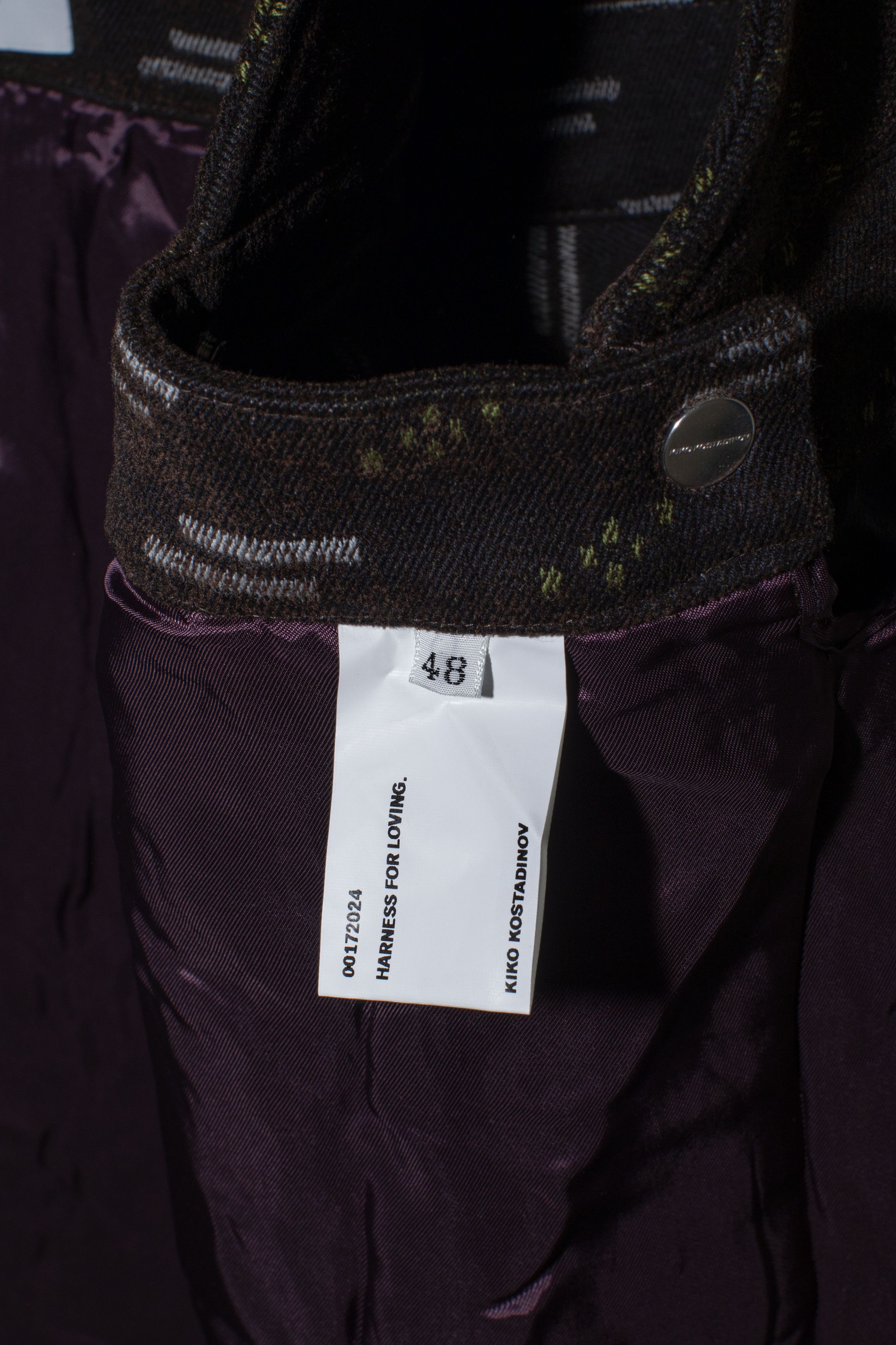 Kiko Kostadinov JAROCKA APRON AW24 HARNESS FOR LOVING - UMBER GREY Size US M / EU 48-50 / 2 - 7 Thumbnail