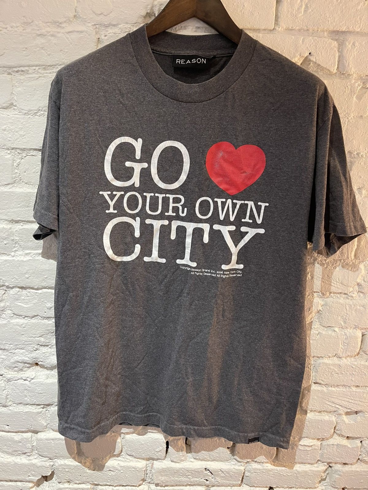 Reason Go Love Your Own City T Shirt Size US L / EU 52-54 / 3 - 1 Thumbnail