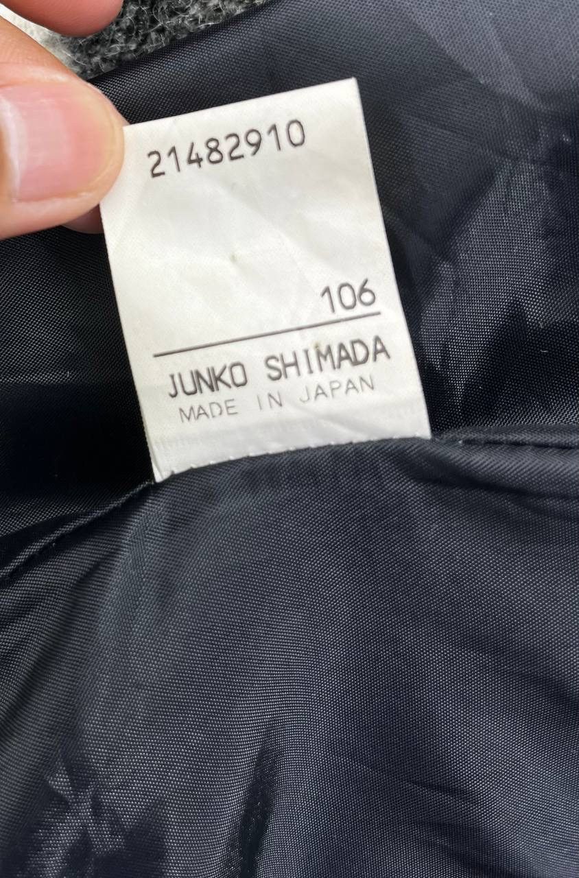 Junko Shimada Junko Shimada Japanese Designer Shadow Plaid Wool Jacket Size US M / EU 48-50 / 2 - 9 Thumbnail