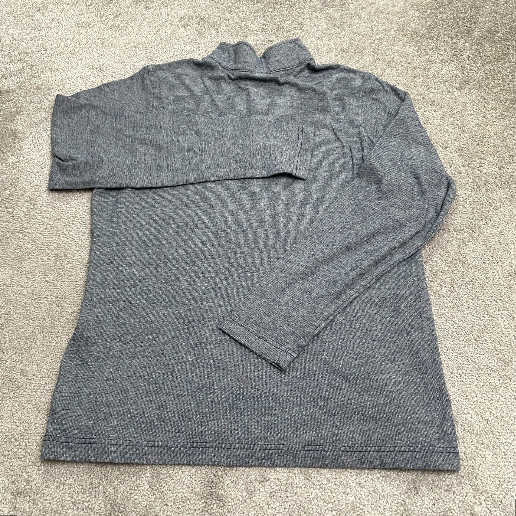 Vintage Columbia Sweatshirt Men Medium Gray 1/4 Zip Pullover Casual Outdoor All Seasons Mock Neck Long Sleeve Regular Fit Size US M / EU 48-50 / 2 - 2 Thumbnail
