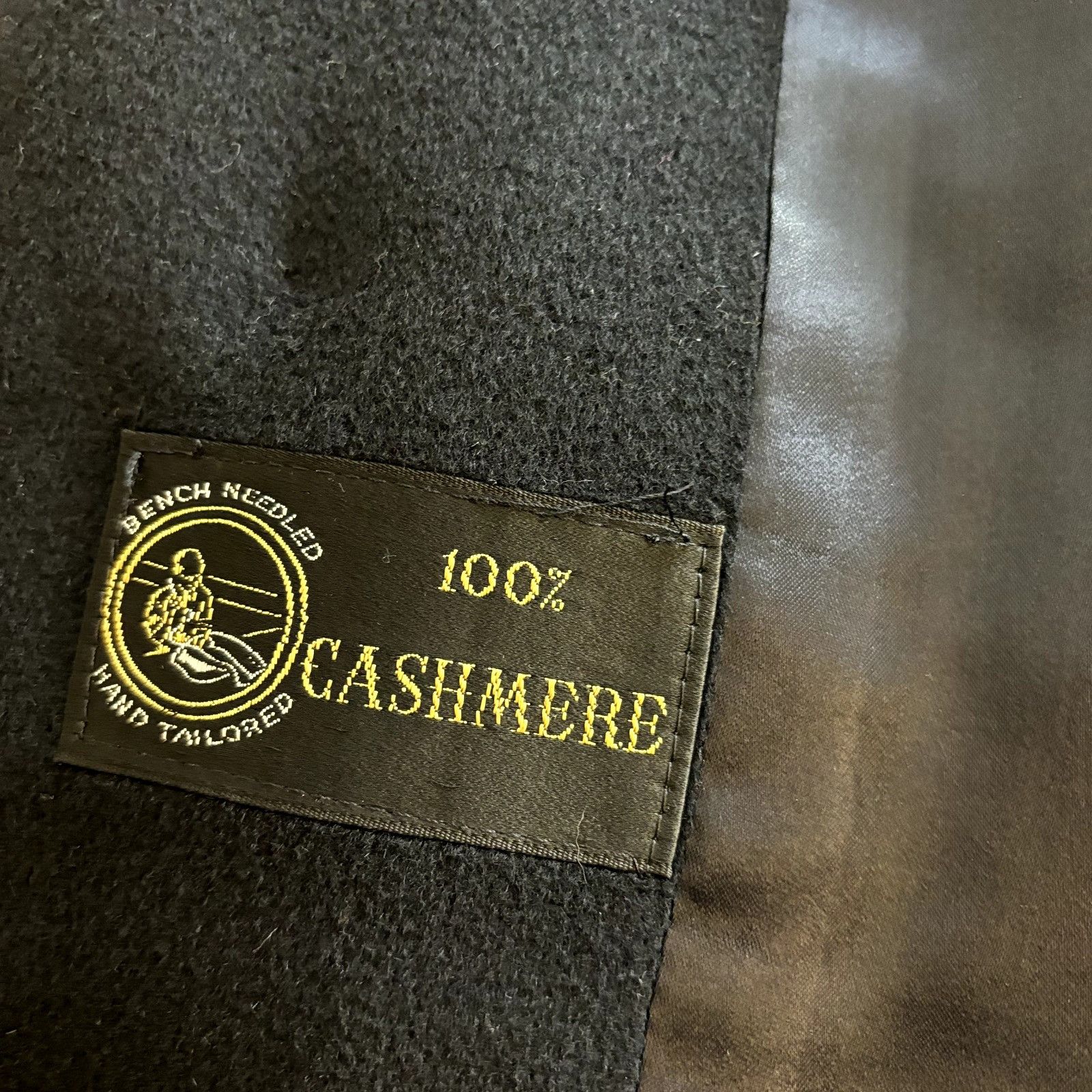 Other Mr. Divine Size 44 Men's Black Pure Cashmere Hand Tailored O Size US S / EU 44-46 / 1 - 7 Thumbnail