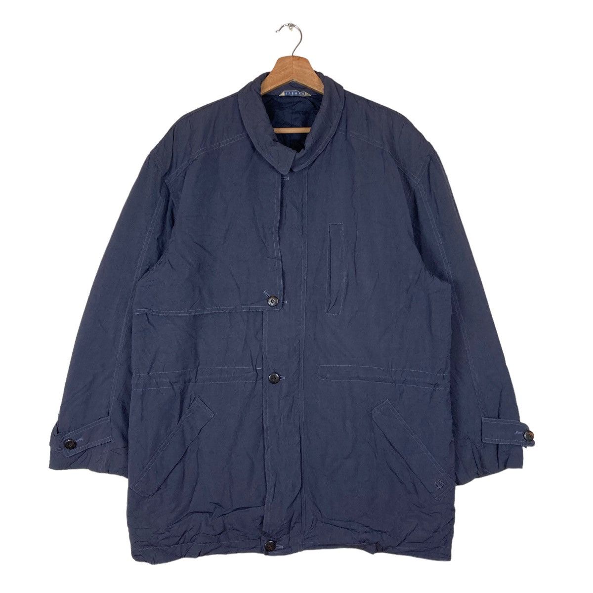Givenchy Vintage Monsieur Givenchy Flat Button Trench Coat Medium Size US L / EU 52-54 / 3 - 1 Thumbnail
