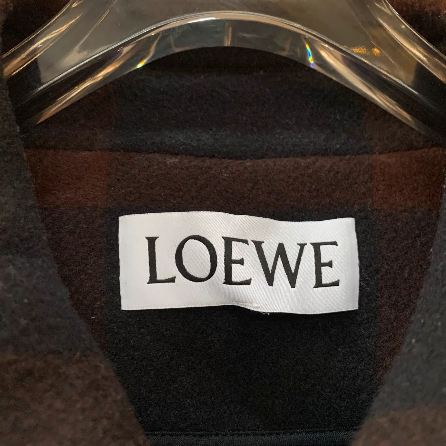 Loewe LOEWE Gingham Black Red Jacket Size US L / EU 52-54 / 3 - 2 Thumbnail