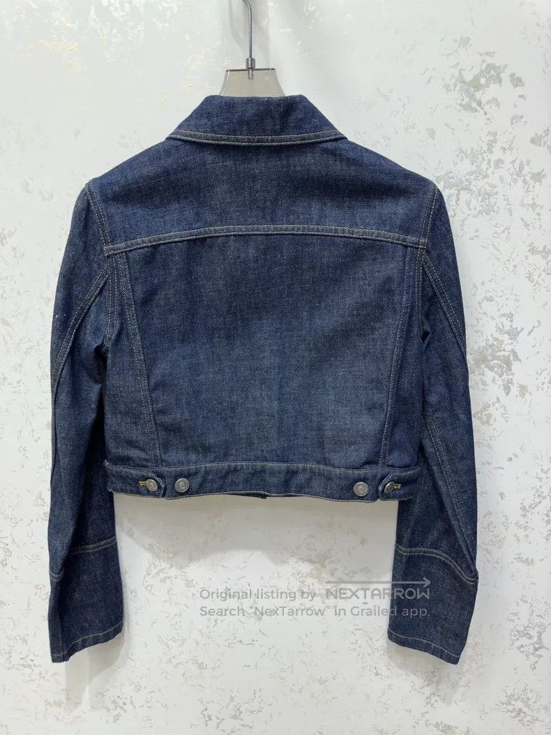 Dior Dior Little Bee Embroidered Denim Short Coat Size XXS / US 00 / IT 34 - 2 Thumbnail