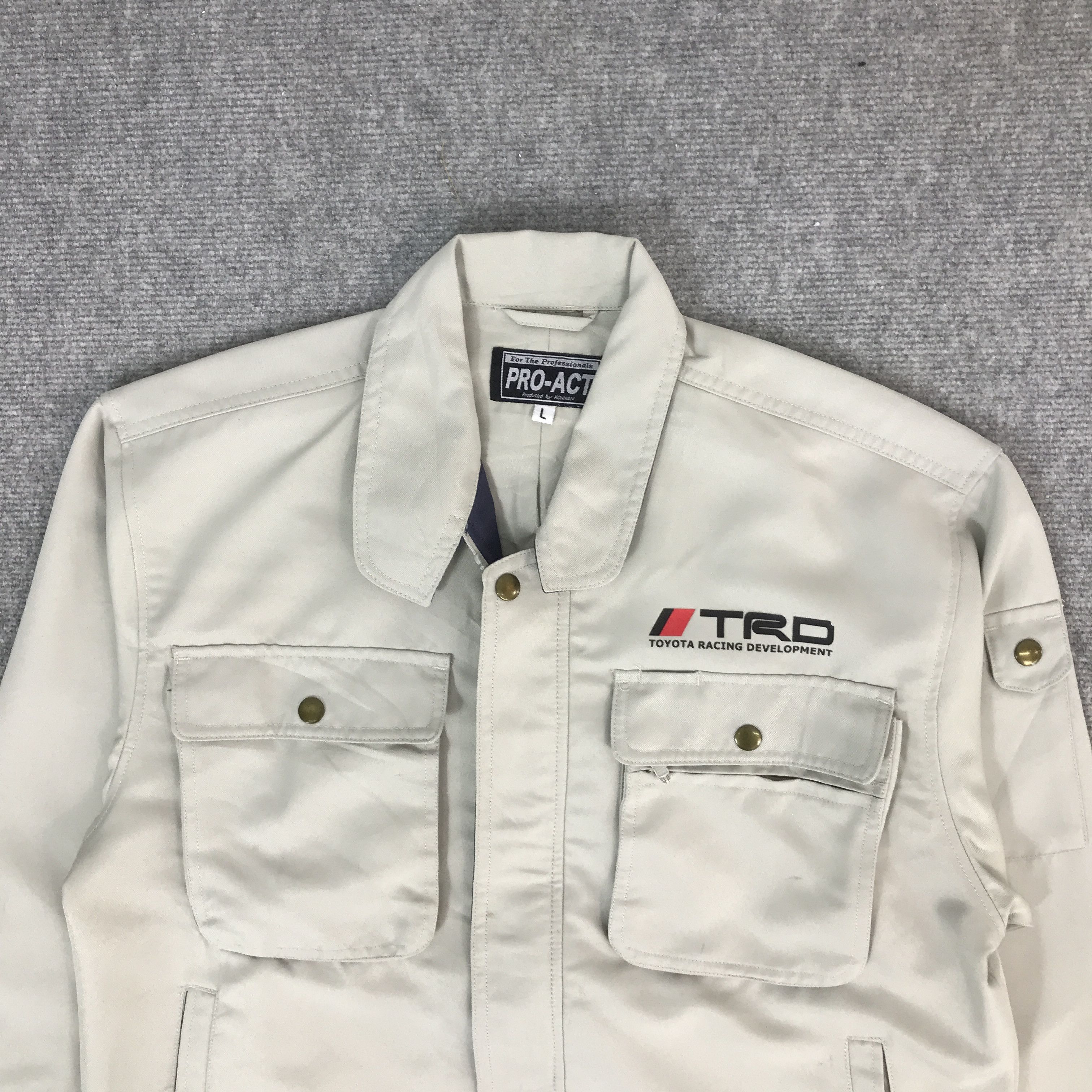 Japanese Brand TOYOTA TRD RACING MOTORSPORT CUSTOM JACKET Size US L / EU 52-54 / 3 - 3 Thumbnail