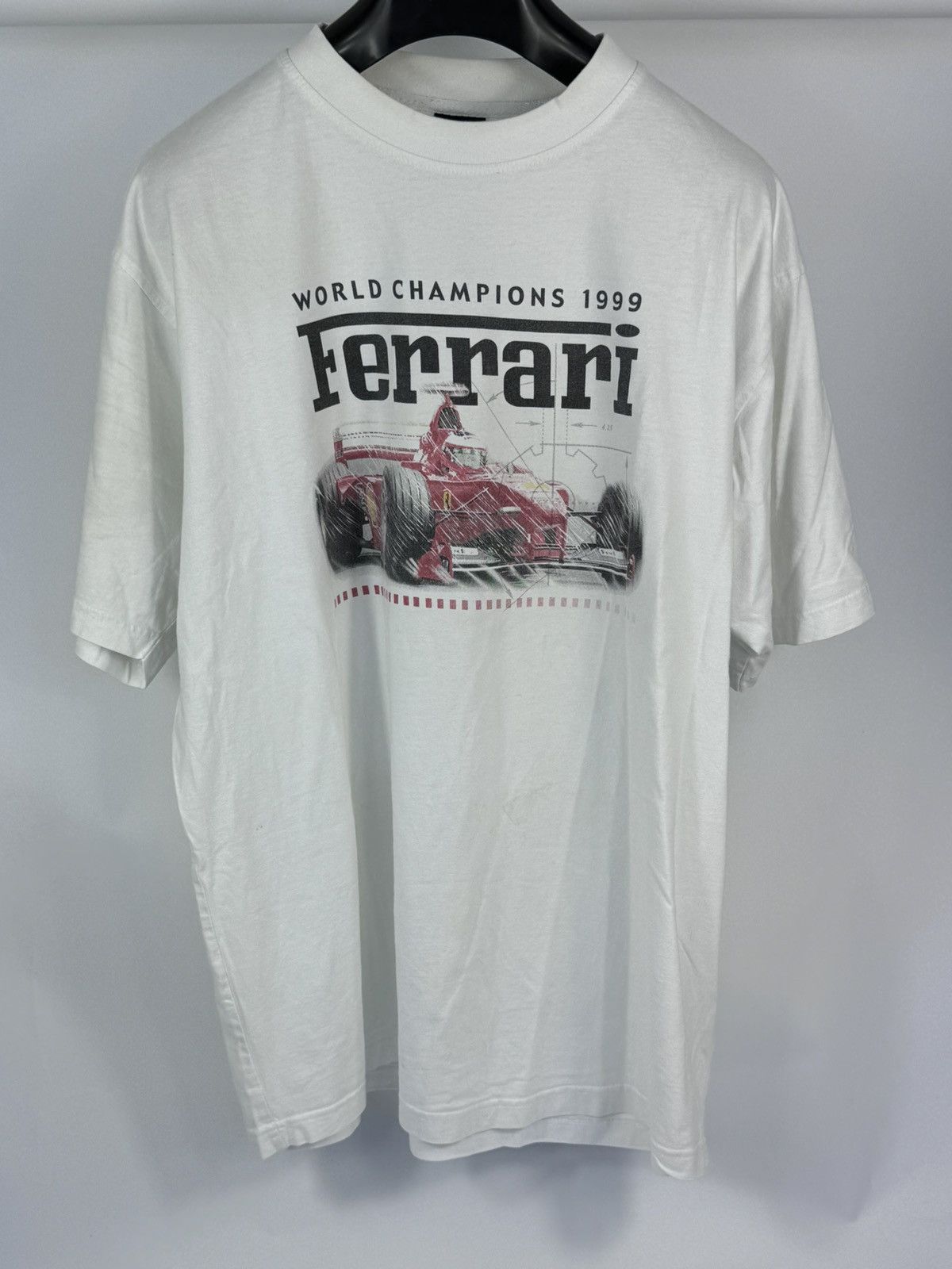 Vintage FERRARI 1999 PRINT VINTAGE T-SHIRT Size US XL / EU 56 / 4 - 1 Thumbnail