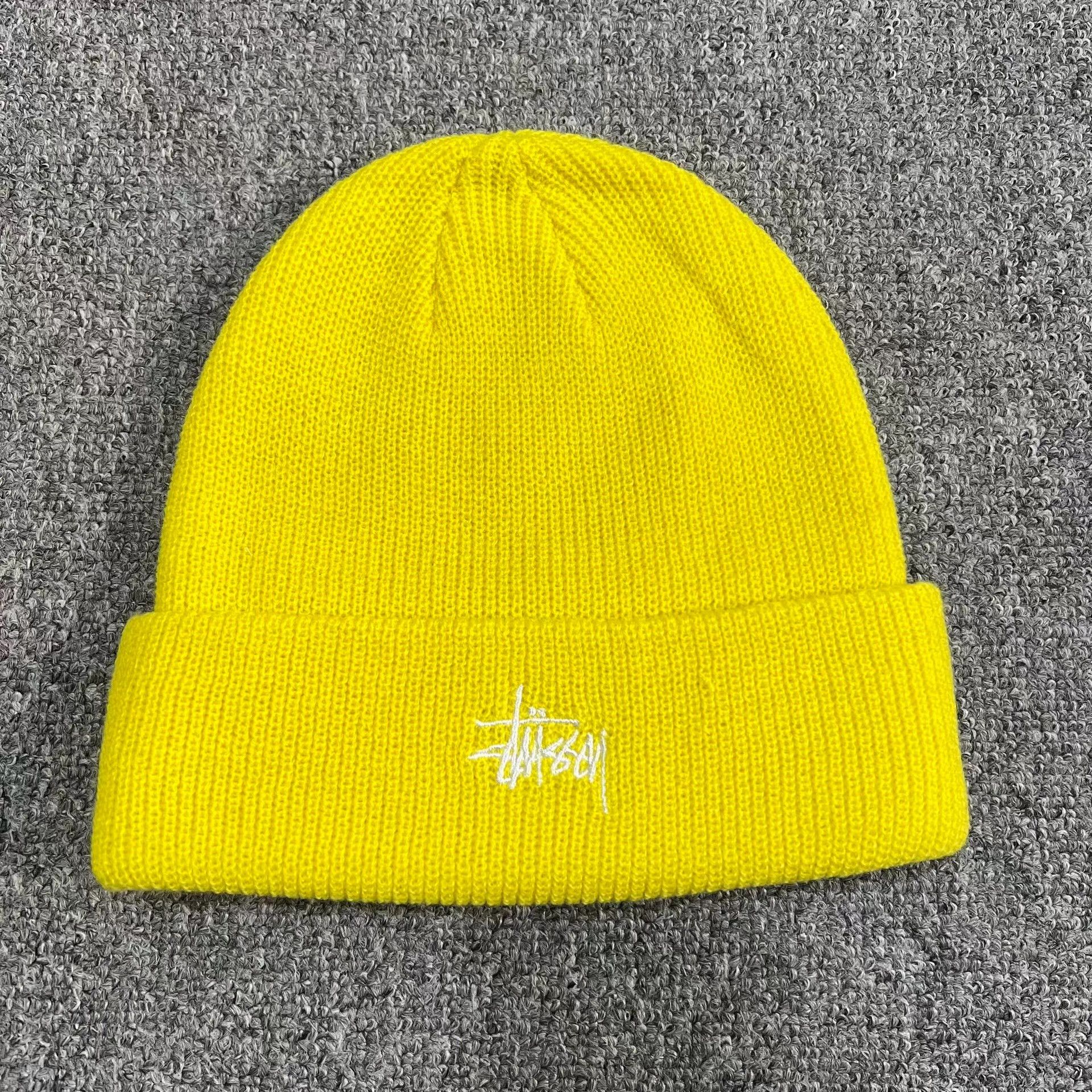 Stussy Stussy Classic Solid Color Embroidered Logo Knit Beanie Q7 Size ONE SIZE - 9 Thumbnail