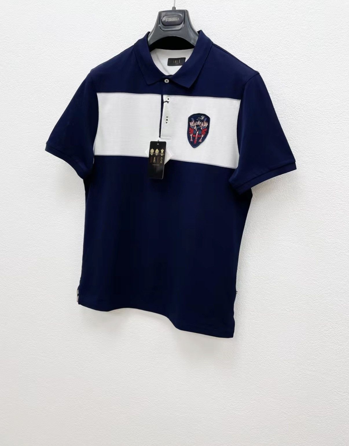 DAKS DAKS 100% Cotton Short Sleeve Polo Shirt J30 Size US M / EU 48-50 / 2 - 2 Thumbnail