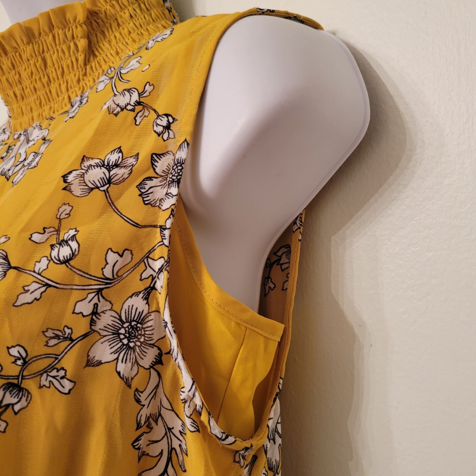 Nanette Lepore Nanette Lepore Golden Cypress Floral Sleeveless Dress 6 Summ Size M / US 6-8 / IT 42-44 - 8 Thumbnail