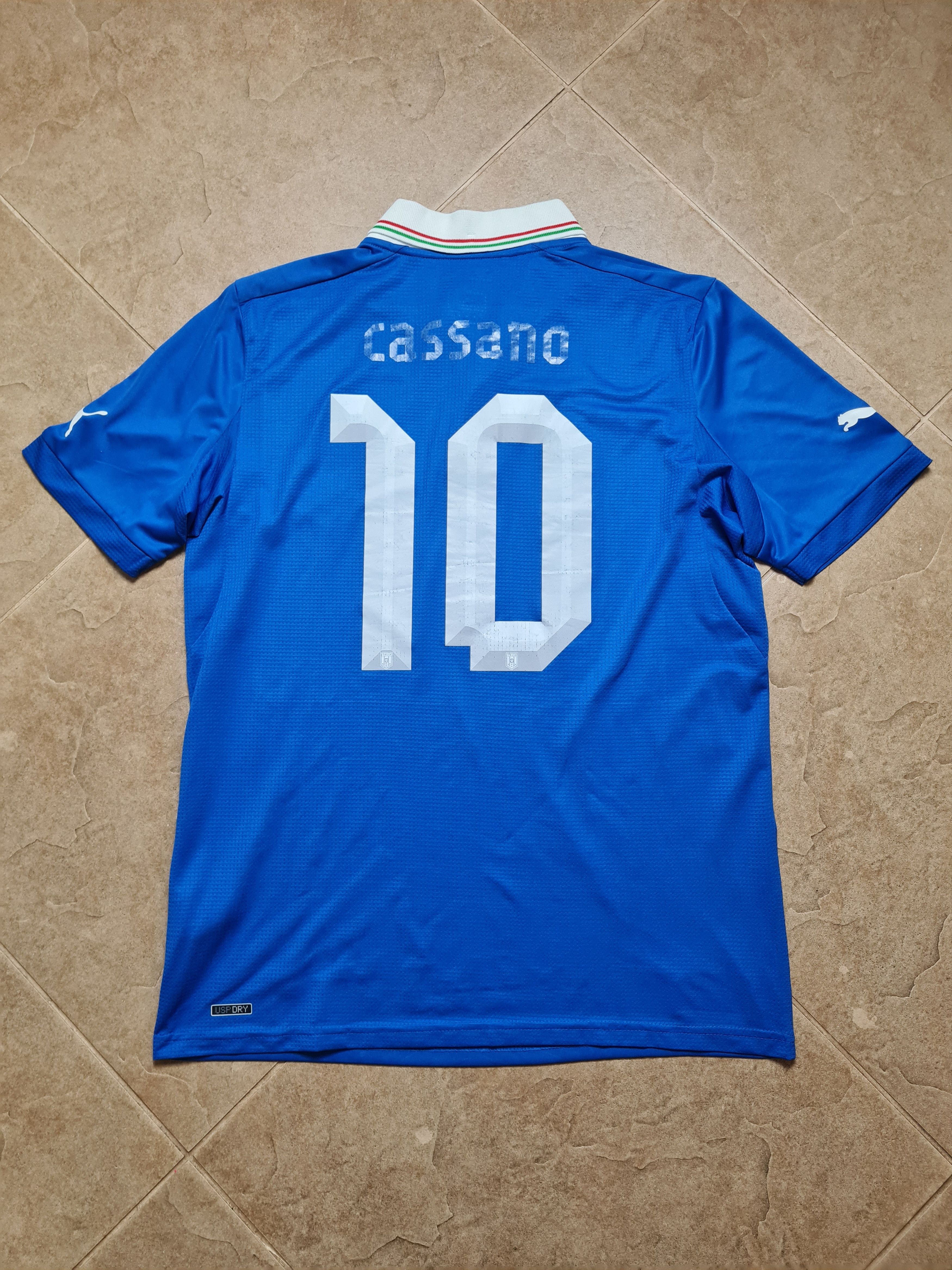 Puma Jersey maglia italia #10 Cassano Euro 2012 Euro Jersey Puma Size US L / EU 52-54 / 3 - 2 Thumbnail