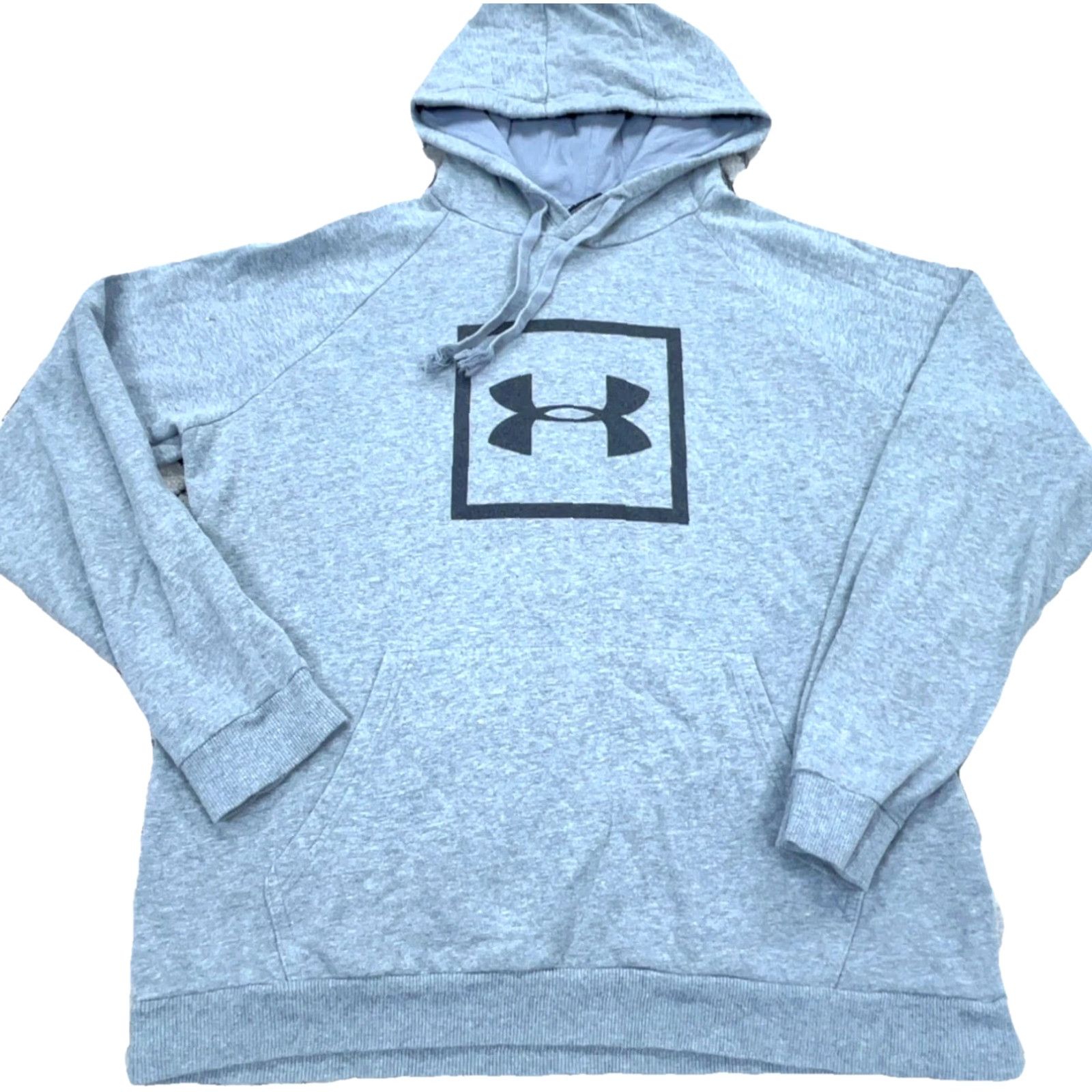 Under Armour Under Armour Hoodie Men L Gray Black Sweatshirt Sweater Baseball Adult Logo Pullover Hooded Jacket All Seasons Long Sleeve Regular Fit Size US L / EU 52-54 / 3 - 2 Thumbnail