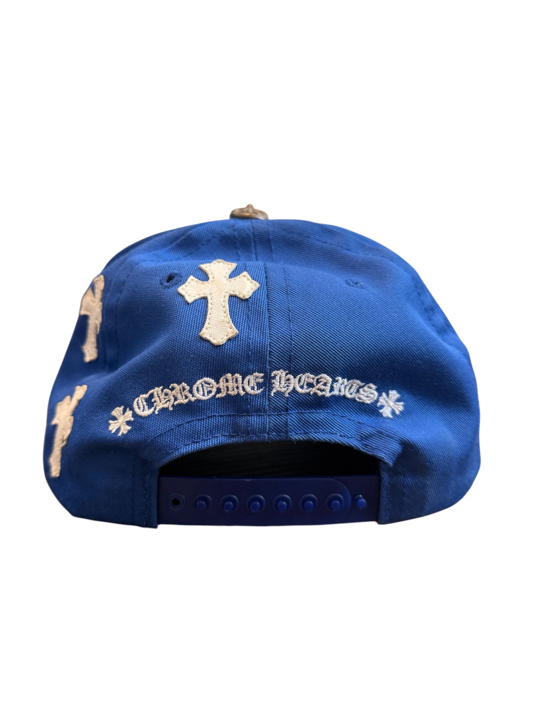 Chrome Hearts Blue Cross Patch Hat Size ONE SIZE - 3 Thumbnail