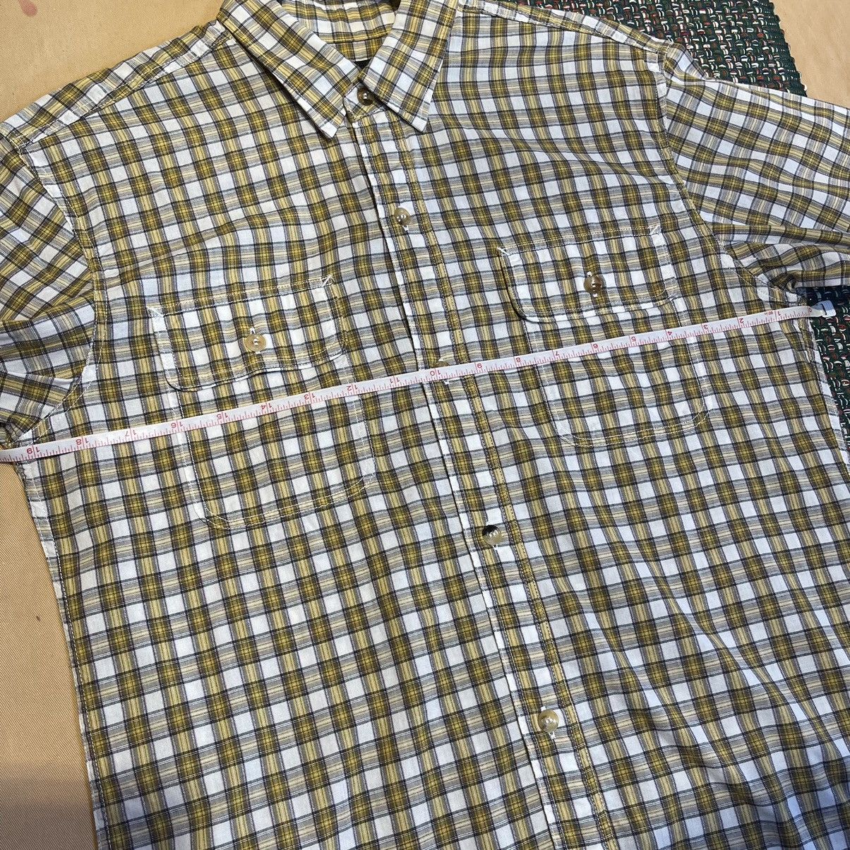 Stevenson Overall Co. Stevenson Overall Co Checker Plaid Shirt - Medium - Yellow Size US M / EU 48-50 / 2 - 13 Thumbnail
