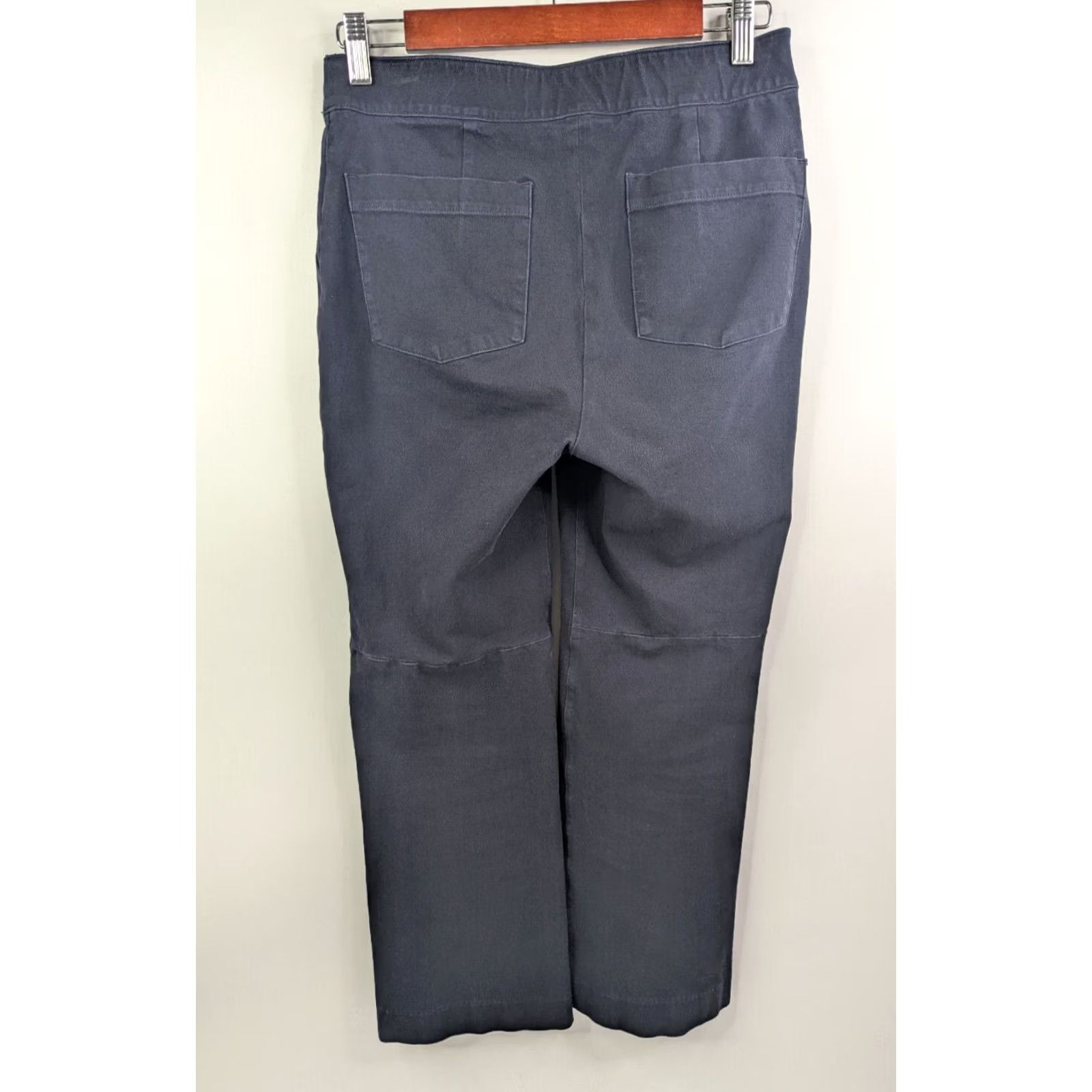 Spanx Spanx Polished Kick Flare Pants Ankle Black Pull On Wide Leg Womens Small Size 28" / US 6 / IT 42 - 3 Thumbnail