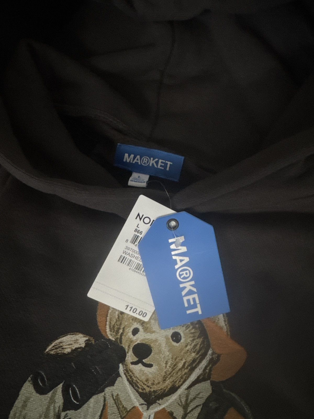 Market Market Hunter Bear Hoodie Size Large Size US L / EU 52-54 / 3 - 3 Thumbnail