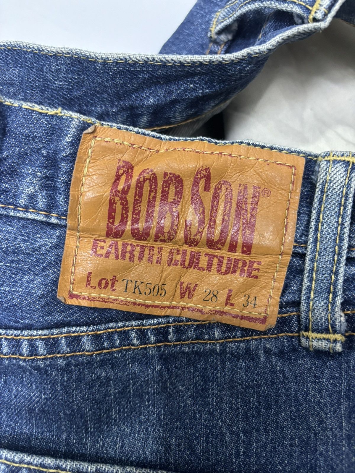 Hysteric Glamour BAGGY WIDE JEANS BOBSON EARTH CULTURE BAGGY JEANS Size US 29 - 9 Thumbnail