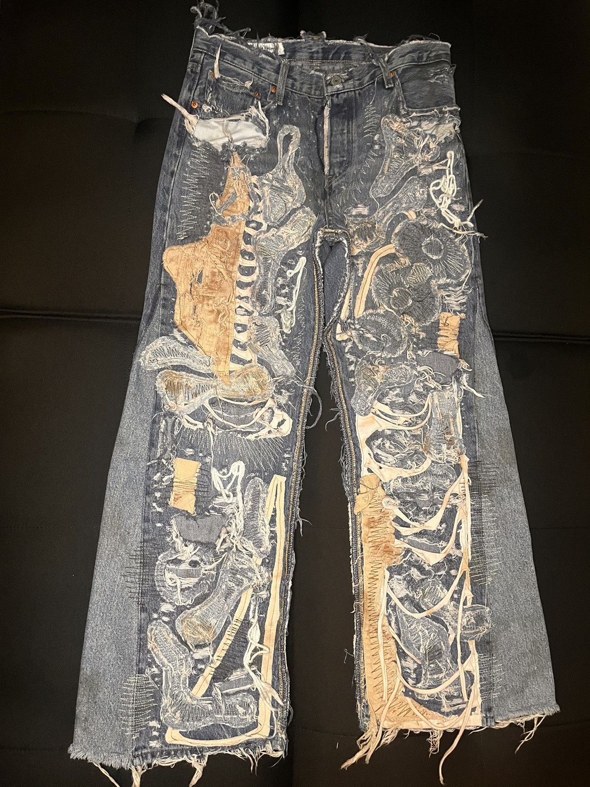 UNDERCOVER 05AW Damaged Jeans｜スキニーデニム